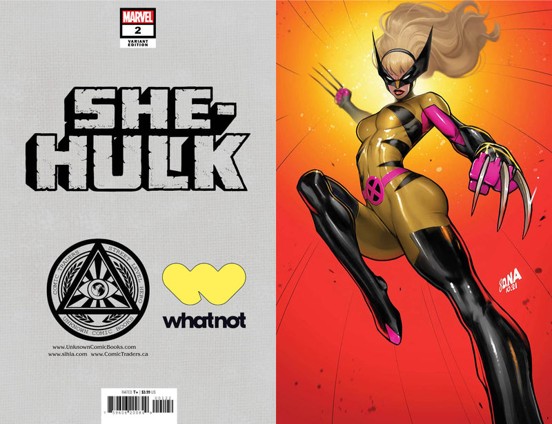 SHE-HULK 2 DAVID NAKAYAMA WHATNOT VIRGIN EXCLUSIVE