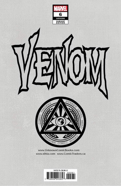 VENOM 6 MARVEL MICO SUAYAN EXCLUSIVE