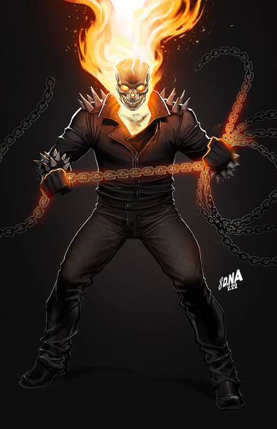 GHOST RIDER 2 DAVID NAKAYAMA VIRGIN EXCLUSIVE