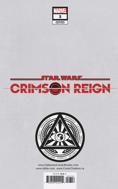 STAR WARS: CRIMSON REIGN 3 TYLER KIRKHAM EXCLUSIVE