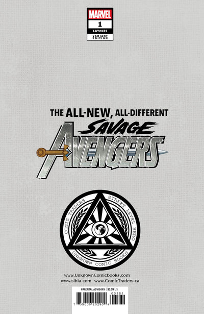 SAVAGE AVENGERS 1 MICO SUAYAN VIRGIN EXCLUSIVE