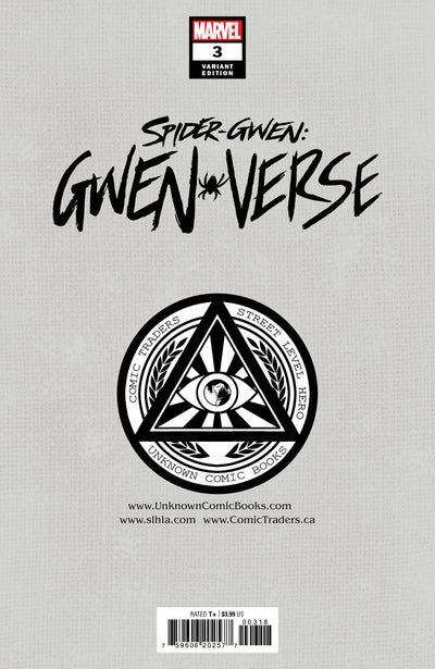 SPIDER-GWEN: GWENVERSE 3 LAND HOMAGE EXCLUSIVE VIRGIN