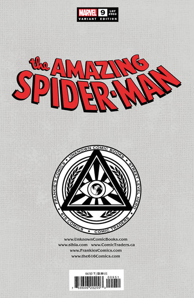 AMAZING SPIDER-MAN #9 R1C0 EXCLUSIVE
