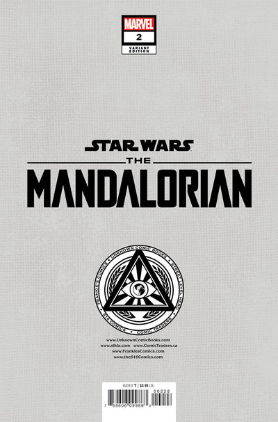 STAR WARS: THE MANDALORIAN 2 TODD NAUCK EXCLUSIVE VIRGIN