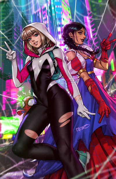 EDGE OF SPIDER-VERSE 4 DERRICK CHEW EXCLUSIVE VIRGIN