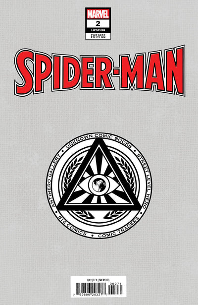 SPIDER-MAN 2 JAY ANACLETO EXCLUSIVE VIRGIN