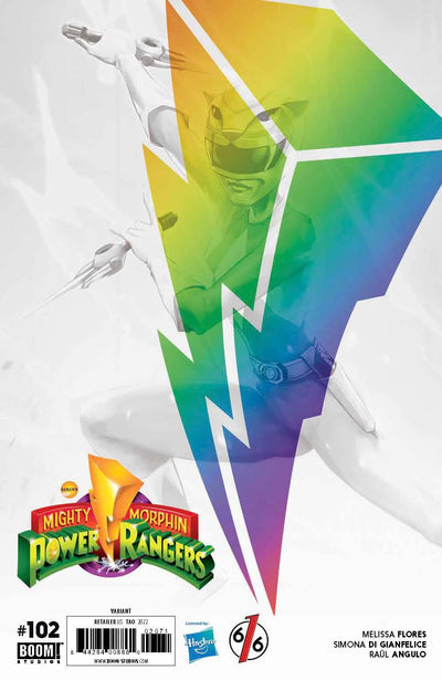 MIGHTY MORPHIN POWER RANGERS #102 IVAN TAO EXCLUSIVE VIRGIN