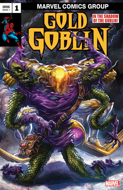 GOLD GOBLIN 1 MARVEL ALAN QUAH EXCLUSIVE