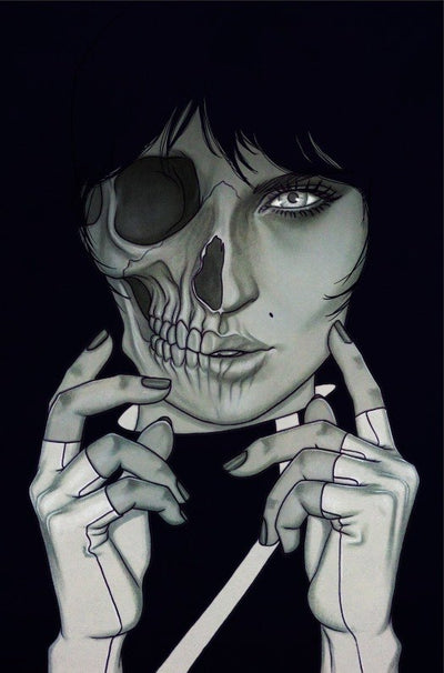 GRIM #6 JENNY FRISON EXCLUSIVE VIRGIN B&W