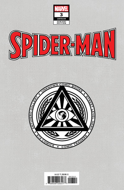 SPIDER-MAN 3 GABRIELE DELL'OTTO EXCLUSIVE VIRGIN