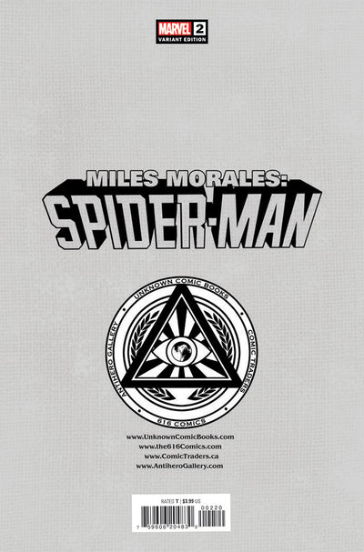 MILES MORALES: SPIDER-MAN 2 BEN HARVEY EXCLUSIVE VIRGIN