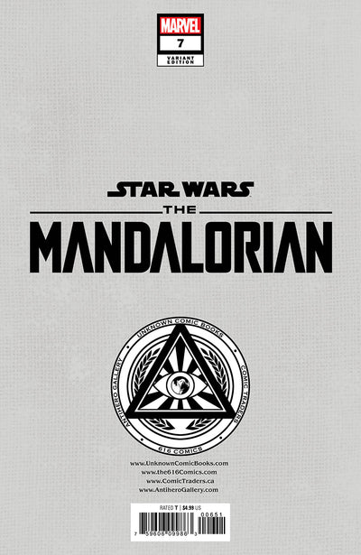 STAR WARS: THE MANDALORIAN 7 KAARE ANDREWS EXCLUSIVE VIRGIN