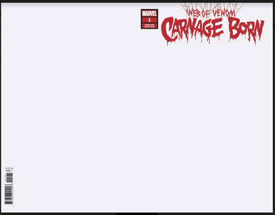 WEB OF CARNAGE BORN 1 BLANK EXCLUSIVE