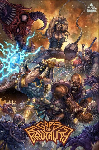 GODS OF BRUTALITY #1 EXCLUSIVE ALAN QUAH