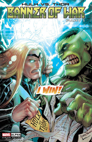 HULK VS. THOR: BANNER OF WAR ALPHA #1 EXCLUSIVE TYLER KIRKHAM