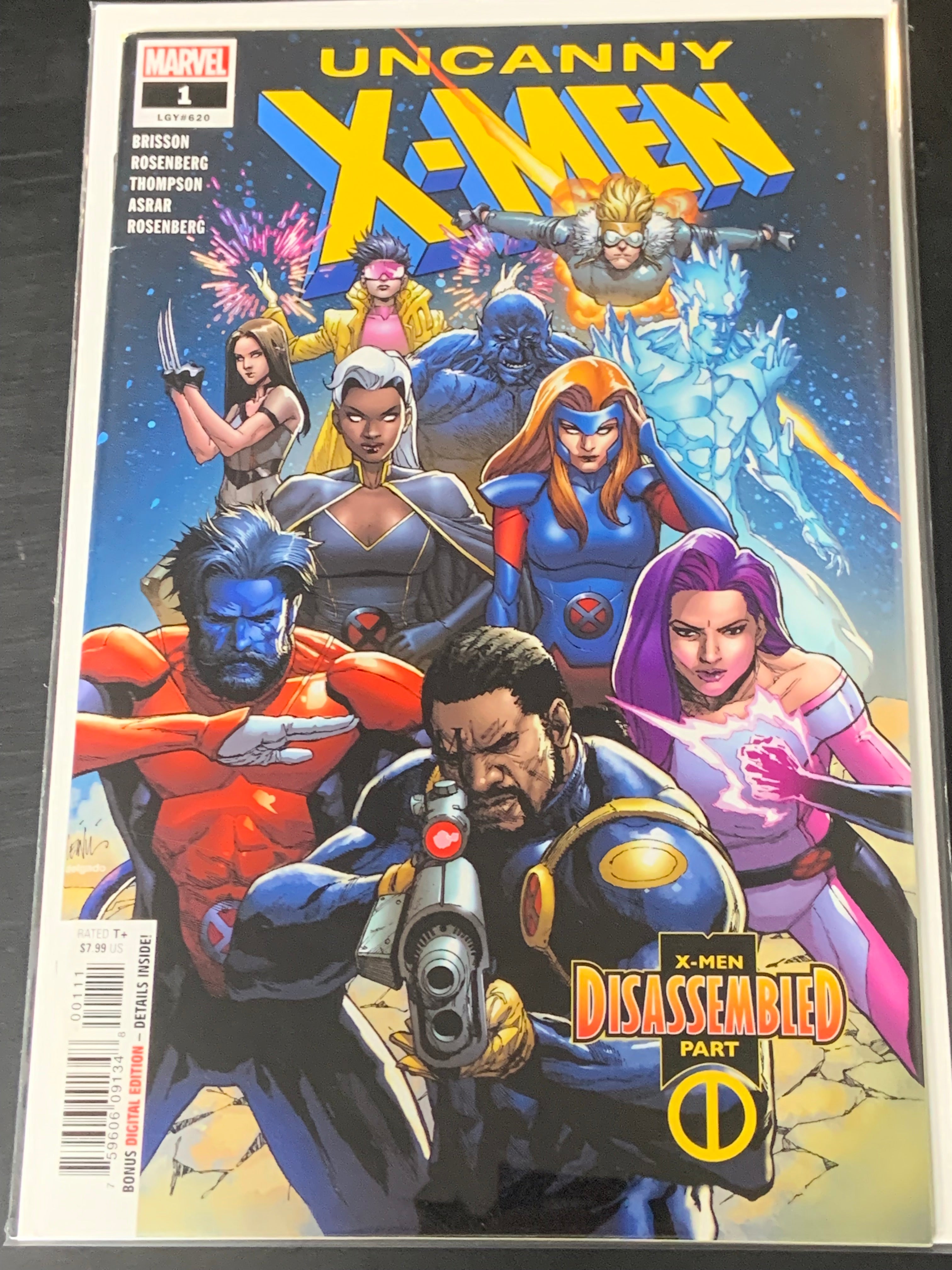 Uncanny X-Men 1 Marvel 2018