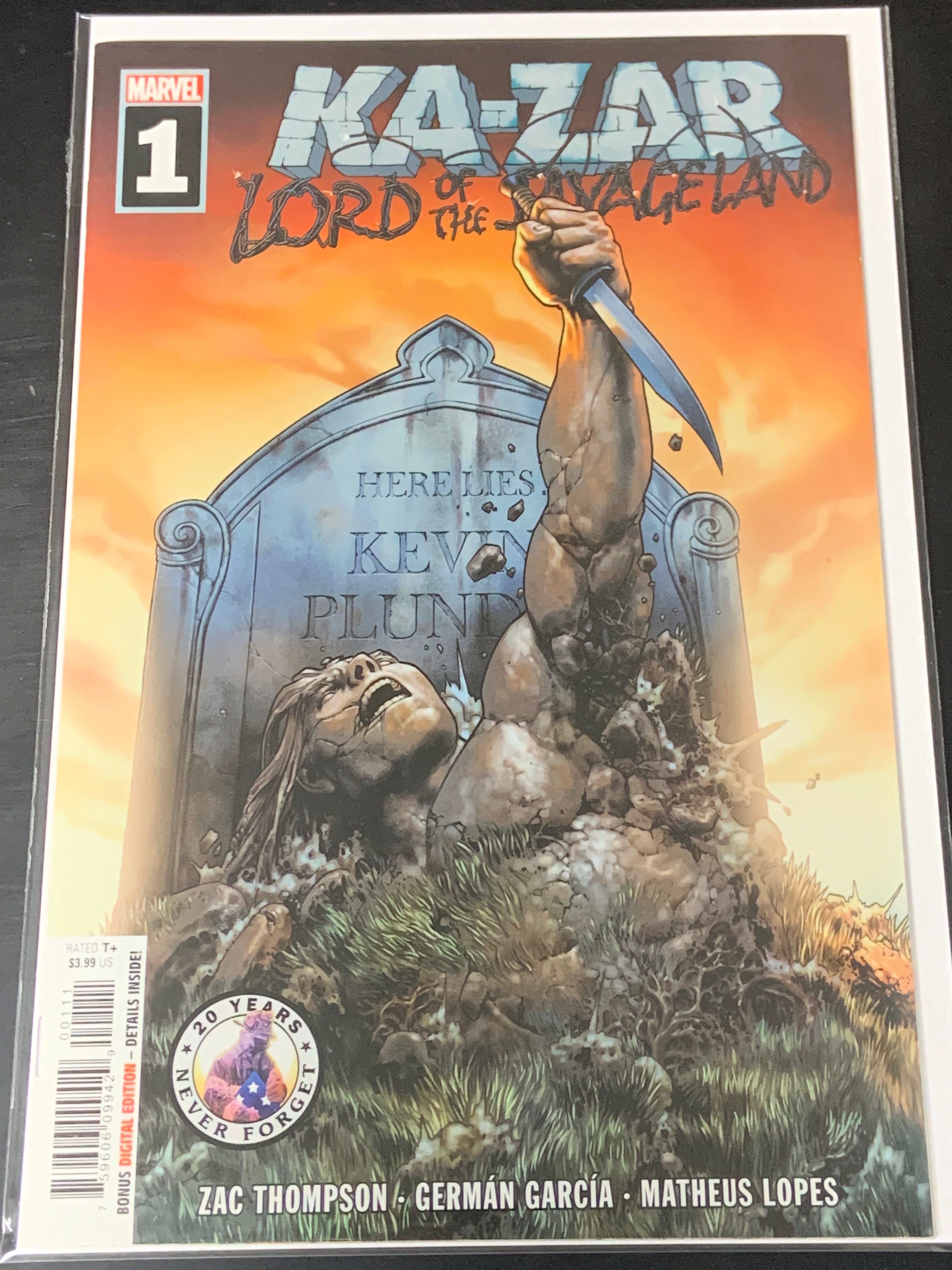 Ka-Zar Lord of the Savage Land 1 Marvel 2021