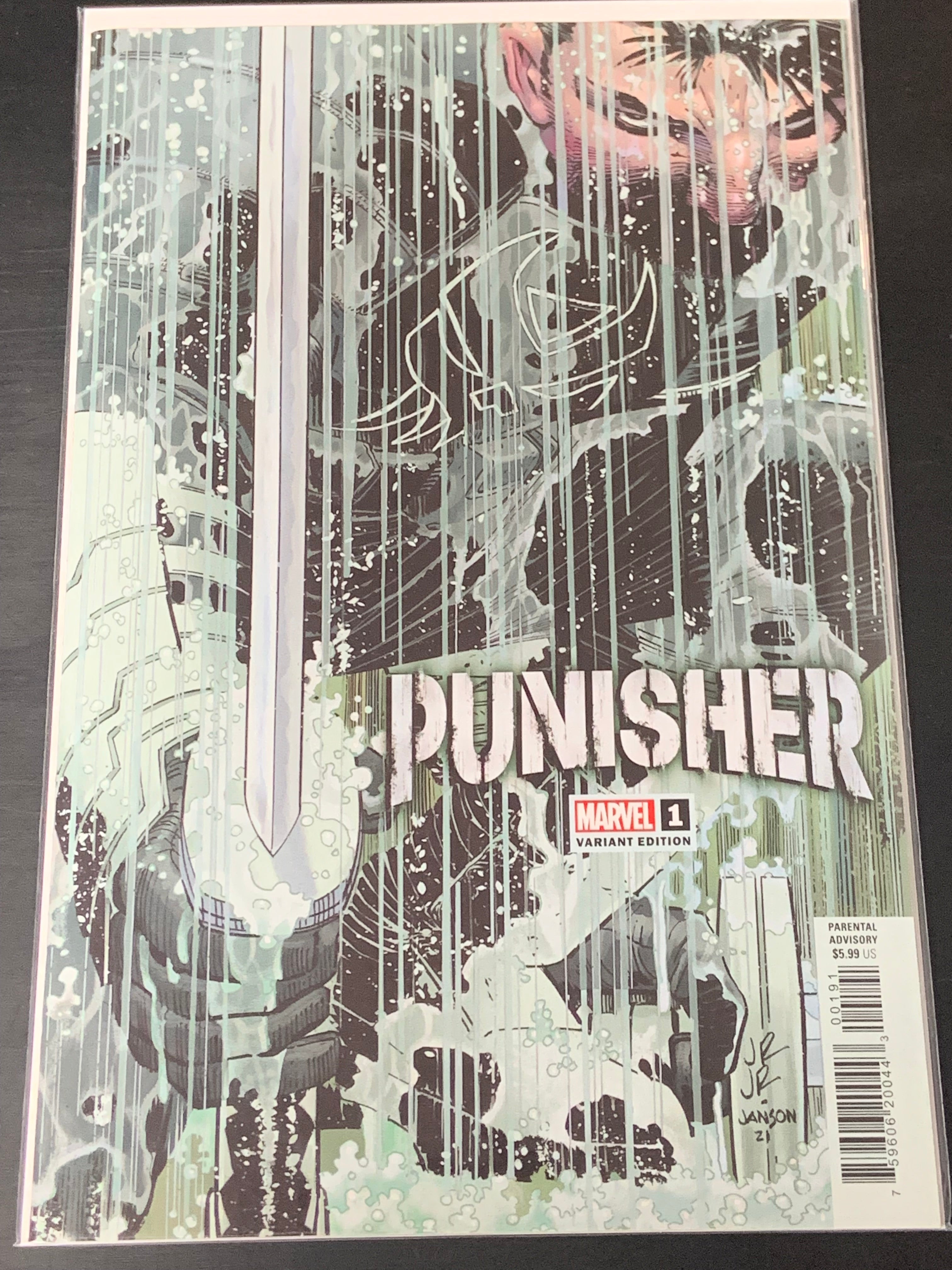 Punisher 1 Marvel 2022 1:25 John Romita Jr Variant