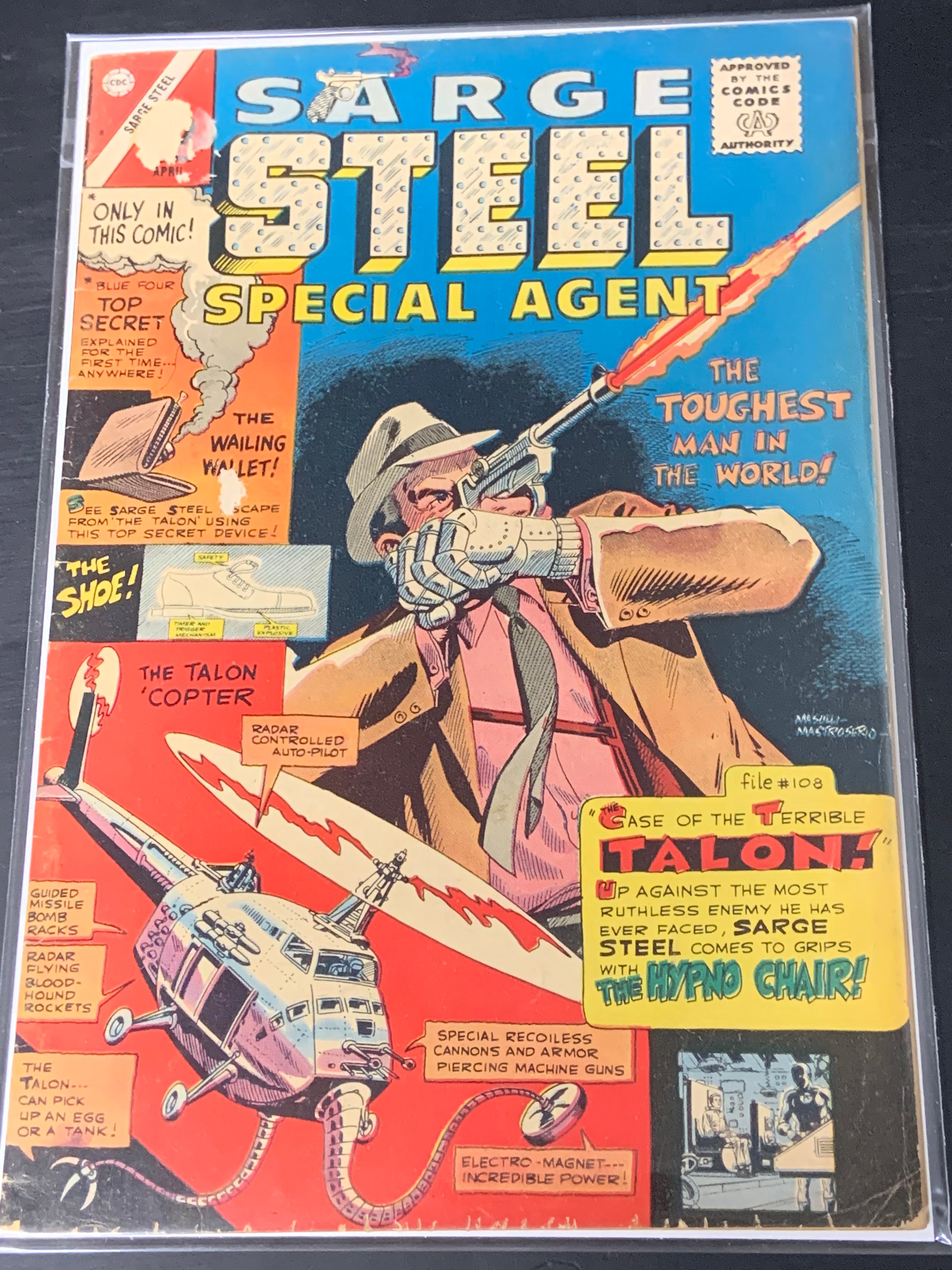 Sarge Steel 8 CDC 1966 Silver Age