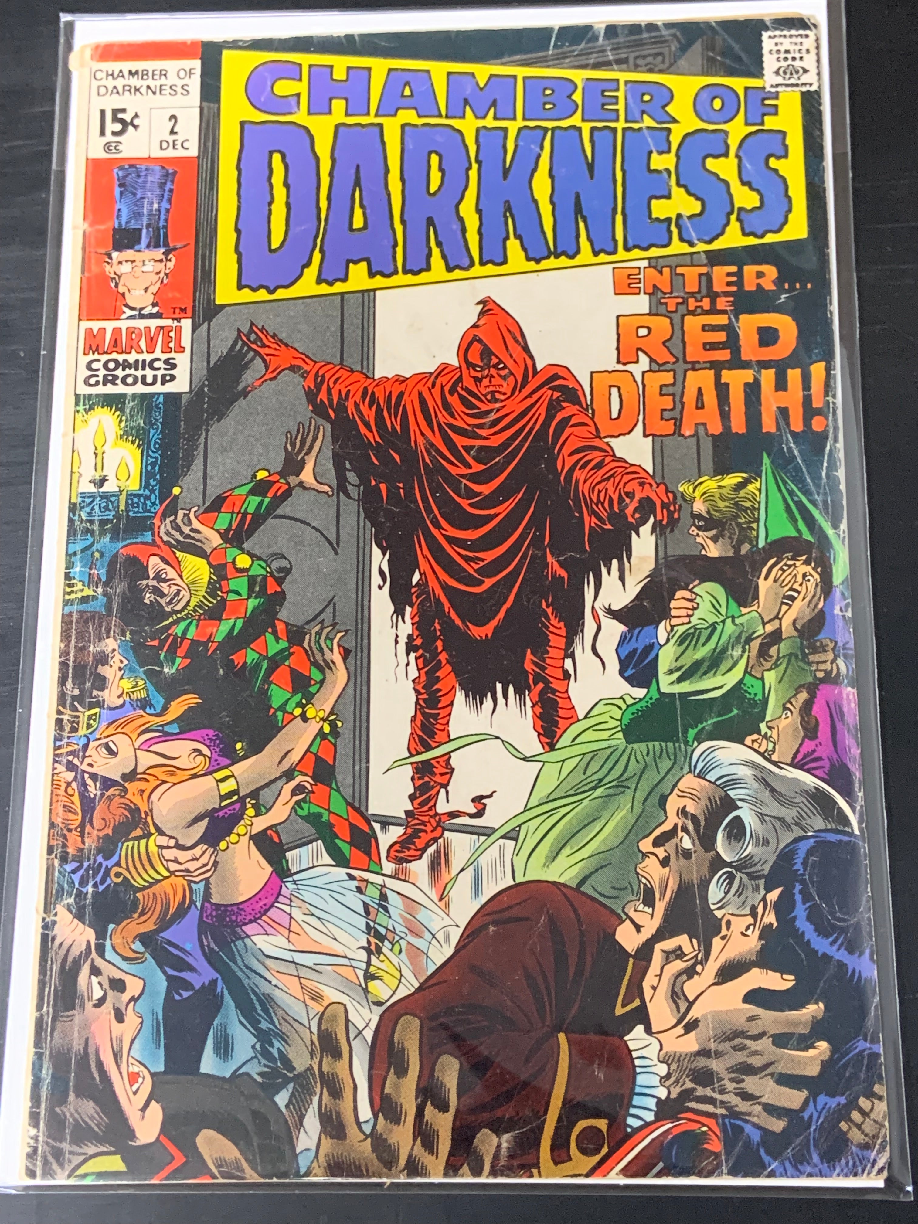 Chamber of Darkness 2 Marvel 1969 John Romita Cover, Stan Lee & Neal Adams Stories
