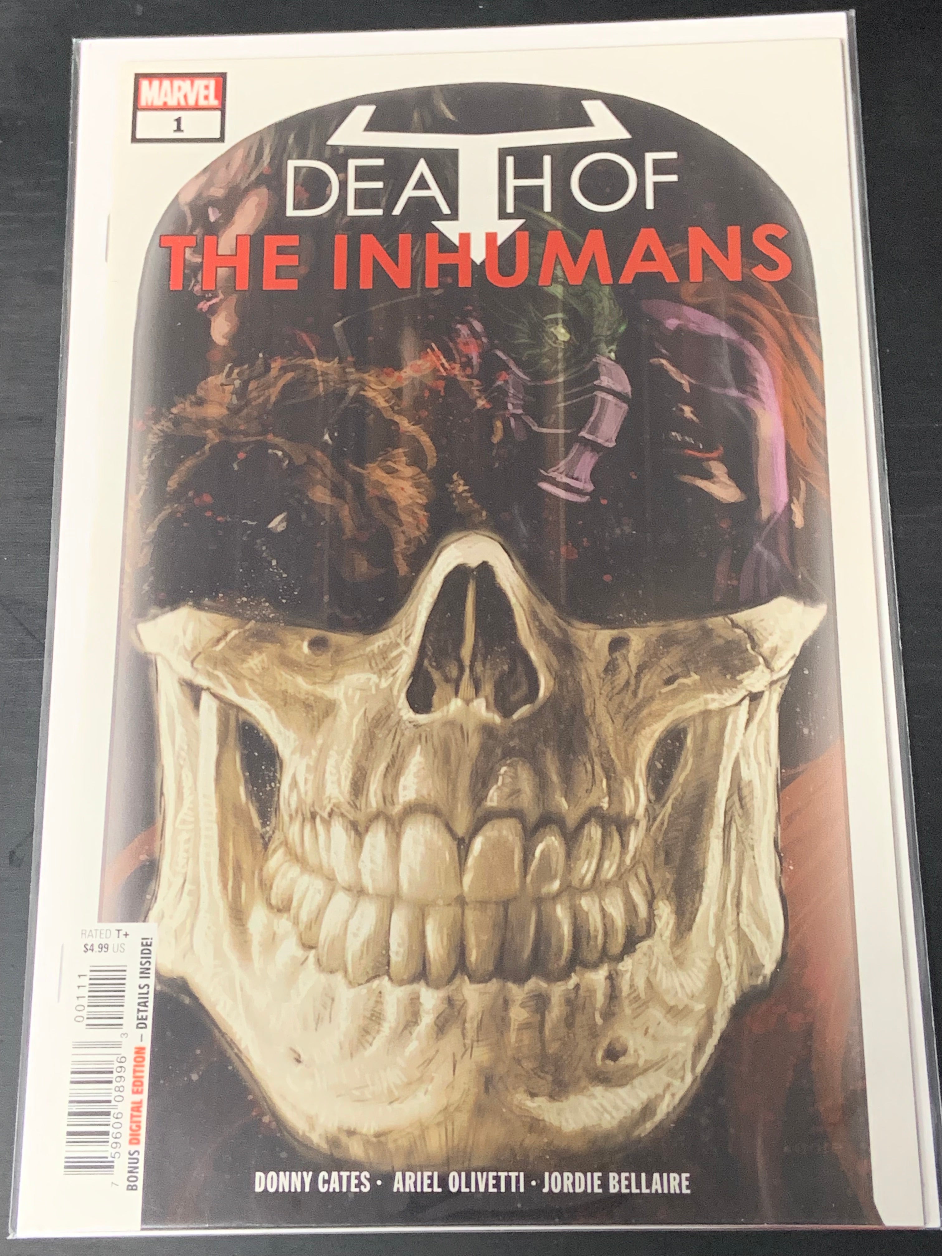Death of The Inhumans 1 Marvel 2018 1st App of Vox