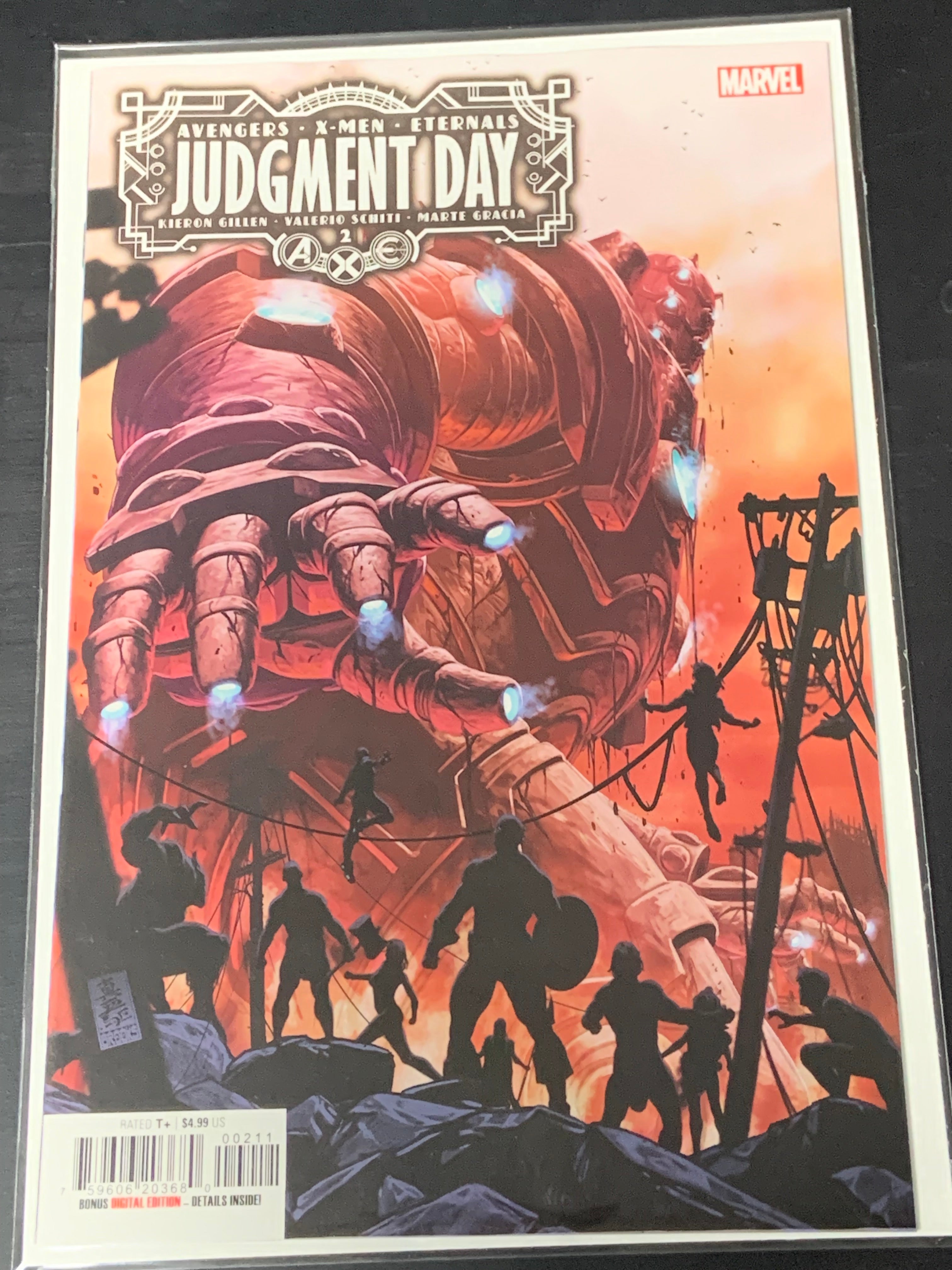 AXE Judgment Day 2 Marvel 2022 Mark Brooks Cover