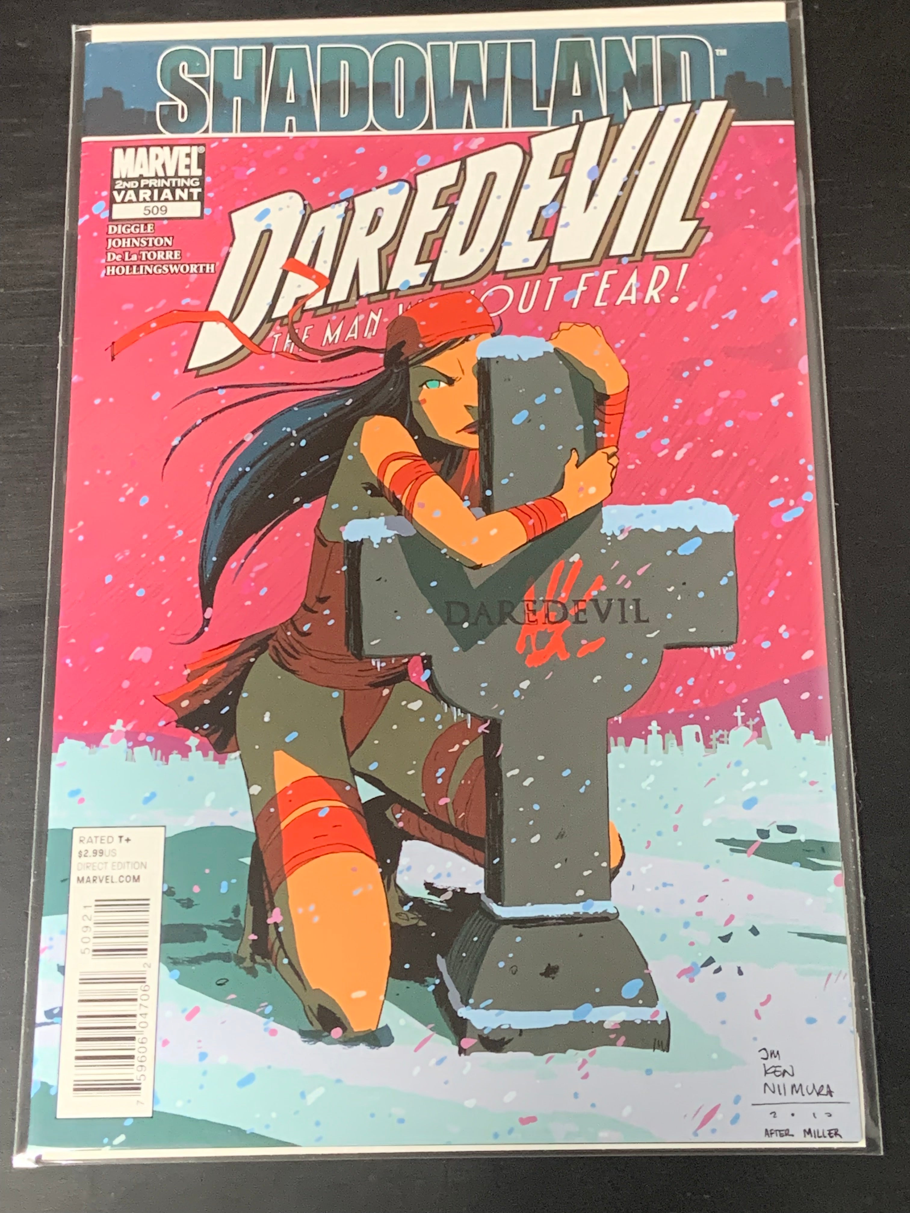 Daredevil 509 Marvel 2010 Very Scarce Second Printing