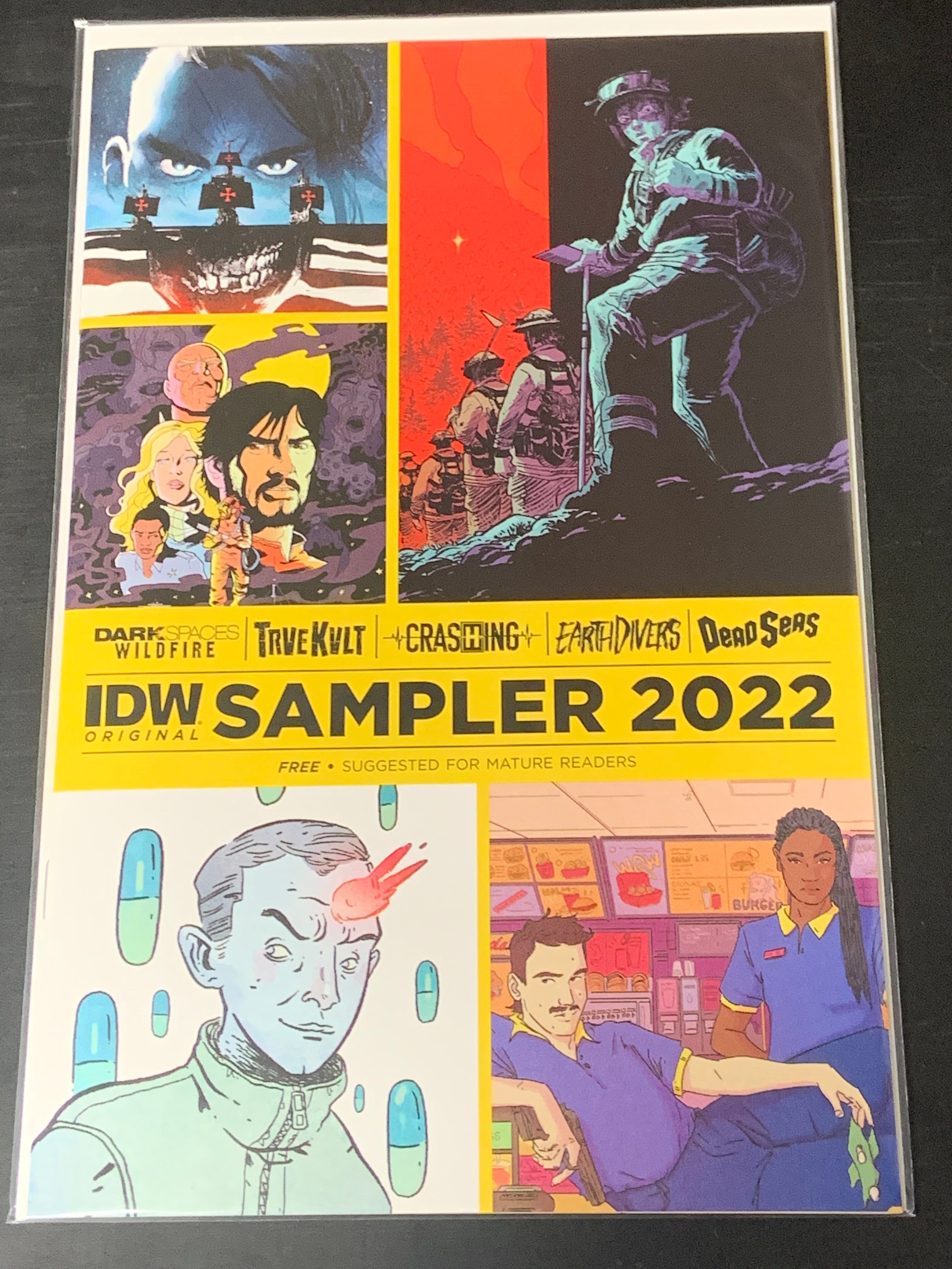 IDW Sampler 2022 Dark Spaces Wildfire Preview