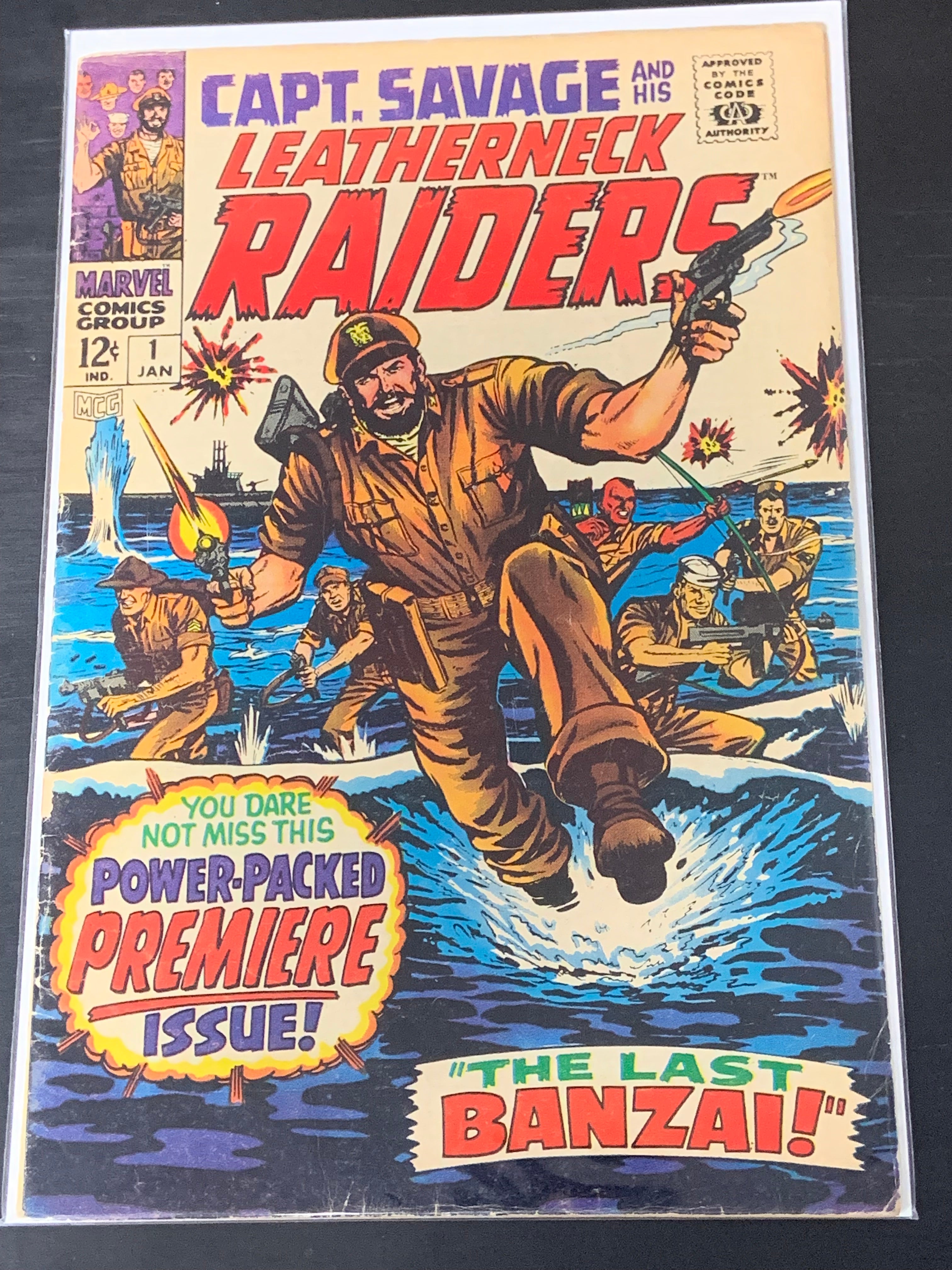 Capt. Savage and his Leatherneck Raiders 1 Marvel 1969 1st Appearance