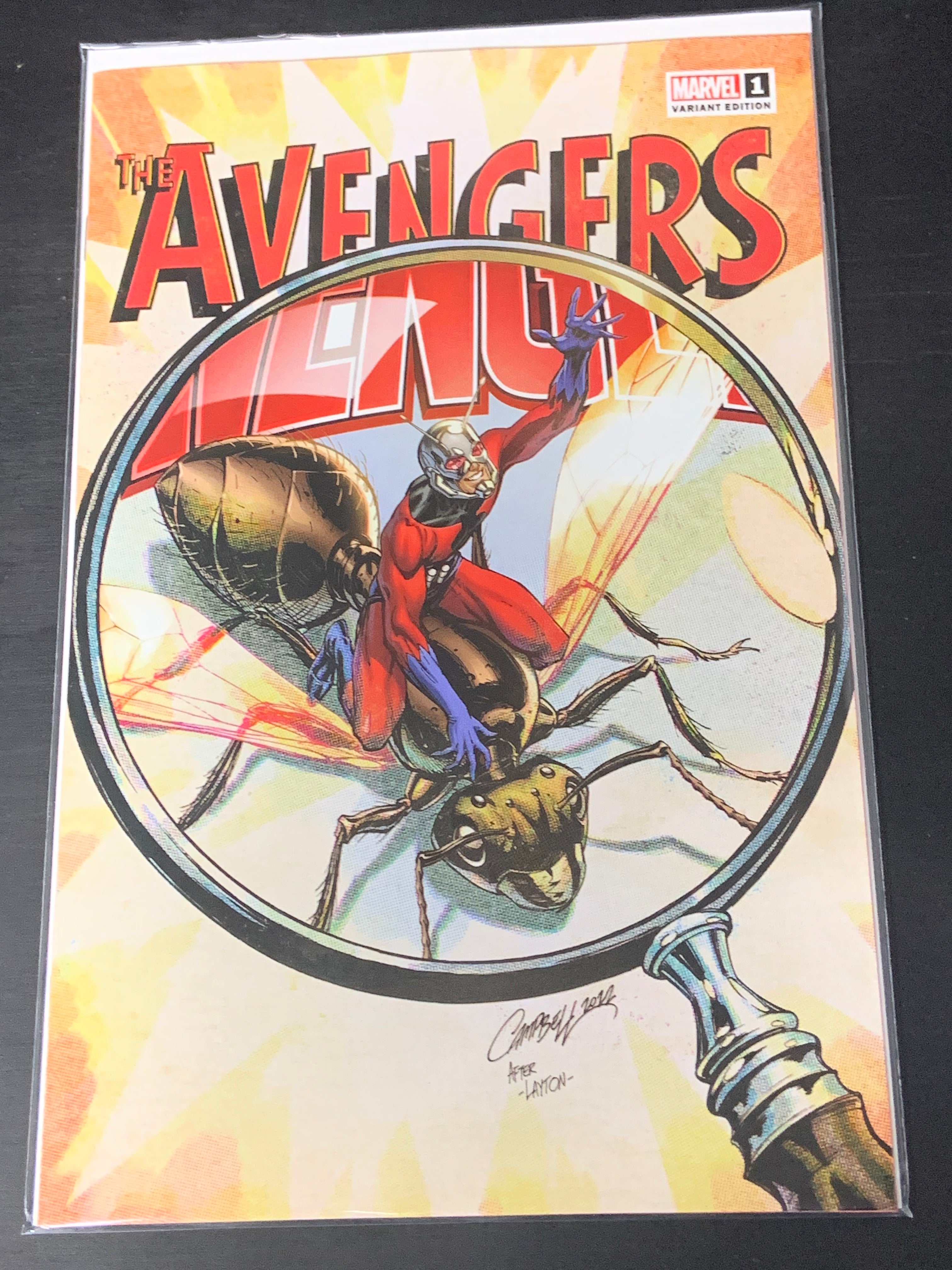 All Out Avengers 1 Marvel 2022 J.Scott Campbell Variant