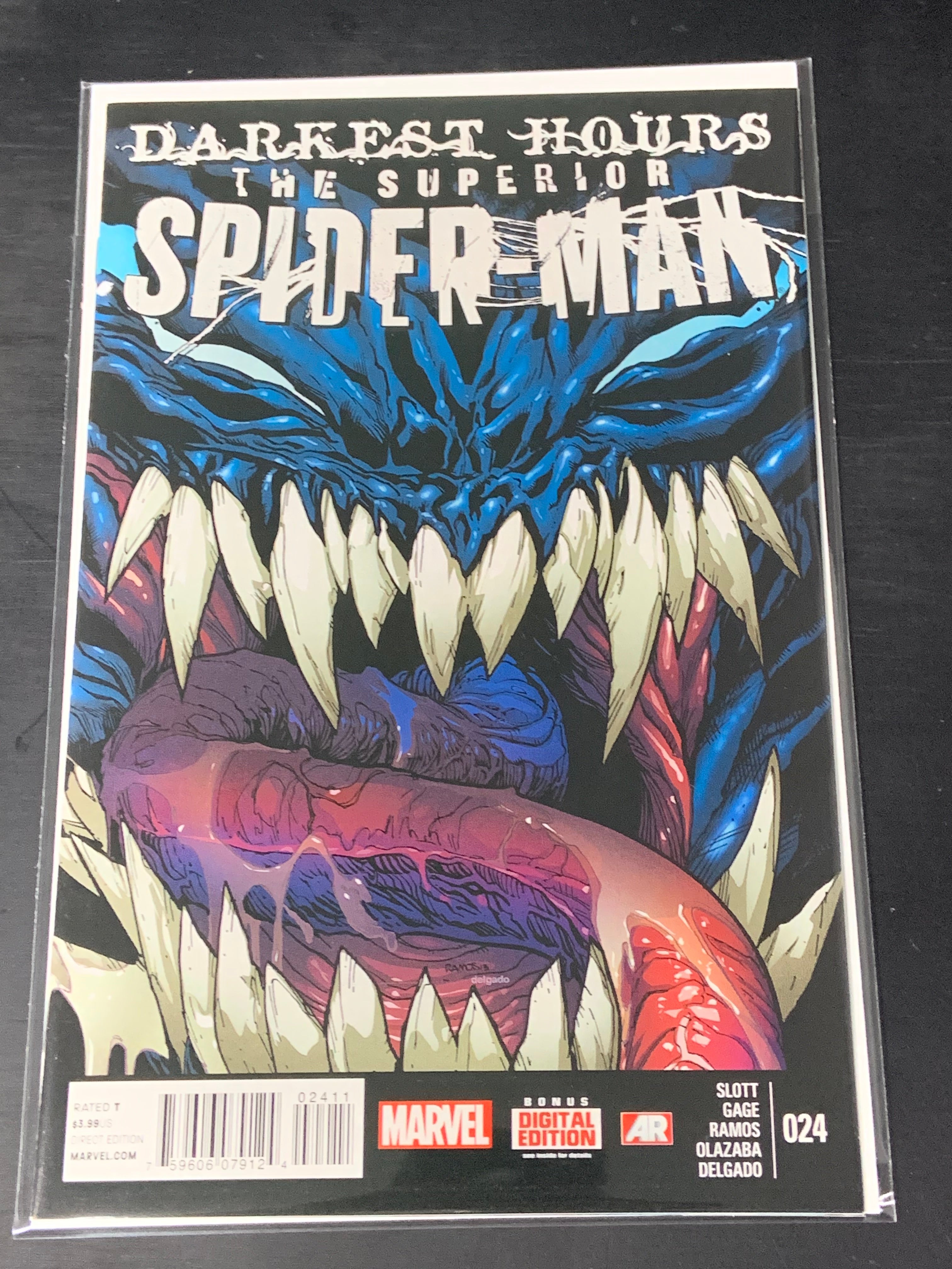 Superior Spider-Man 24 Marvel 2014 1st App of the Devil-Spider