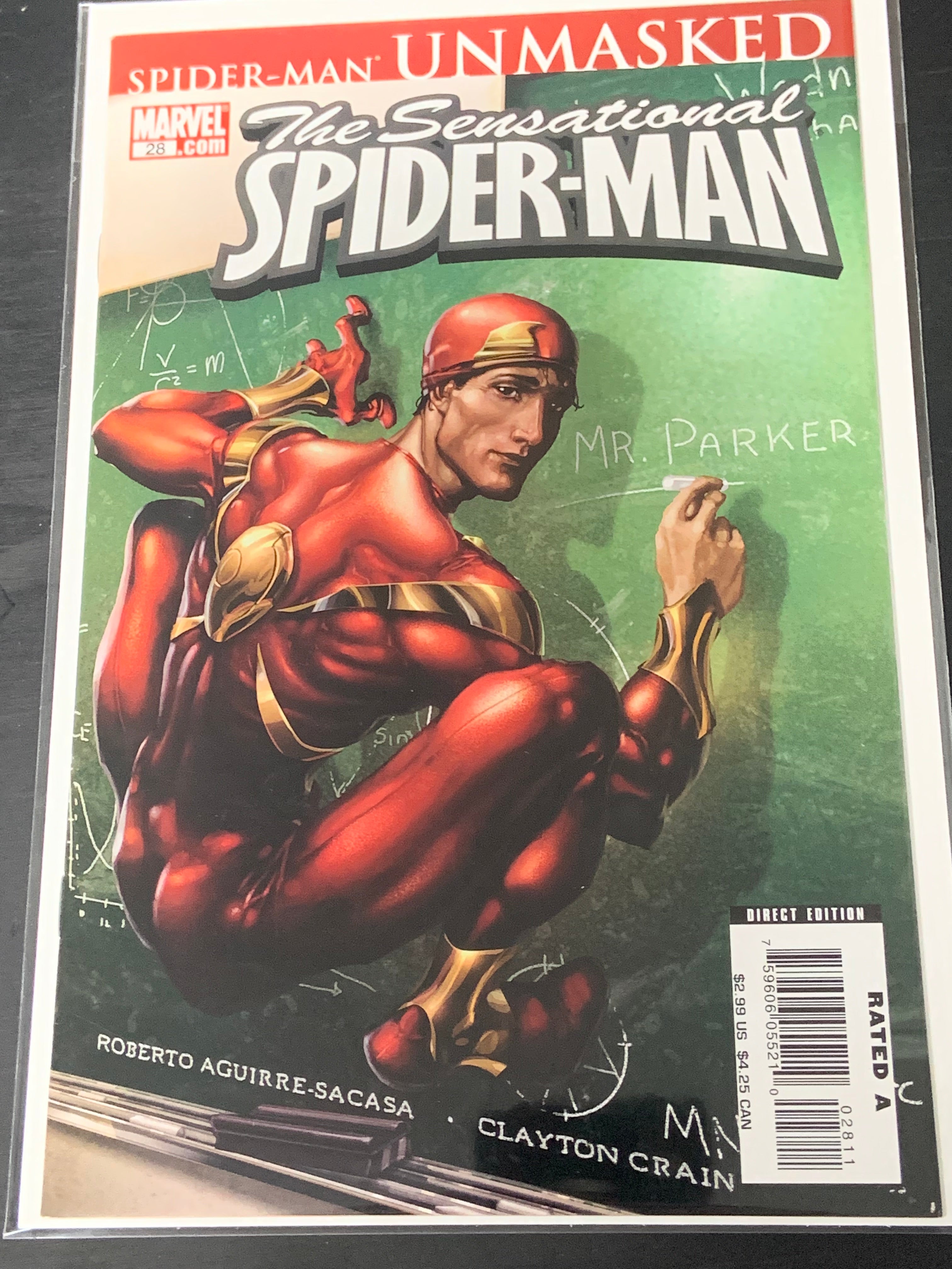 Sensational Spider-Man 28 Marvel 2006 Clayton Crain Cover & Art