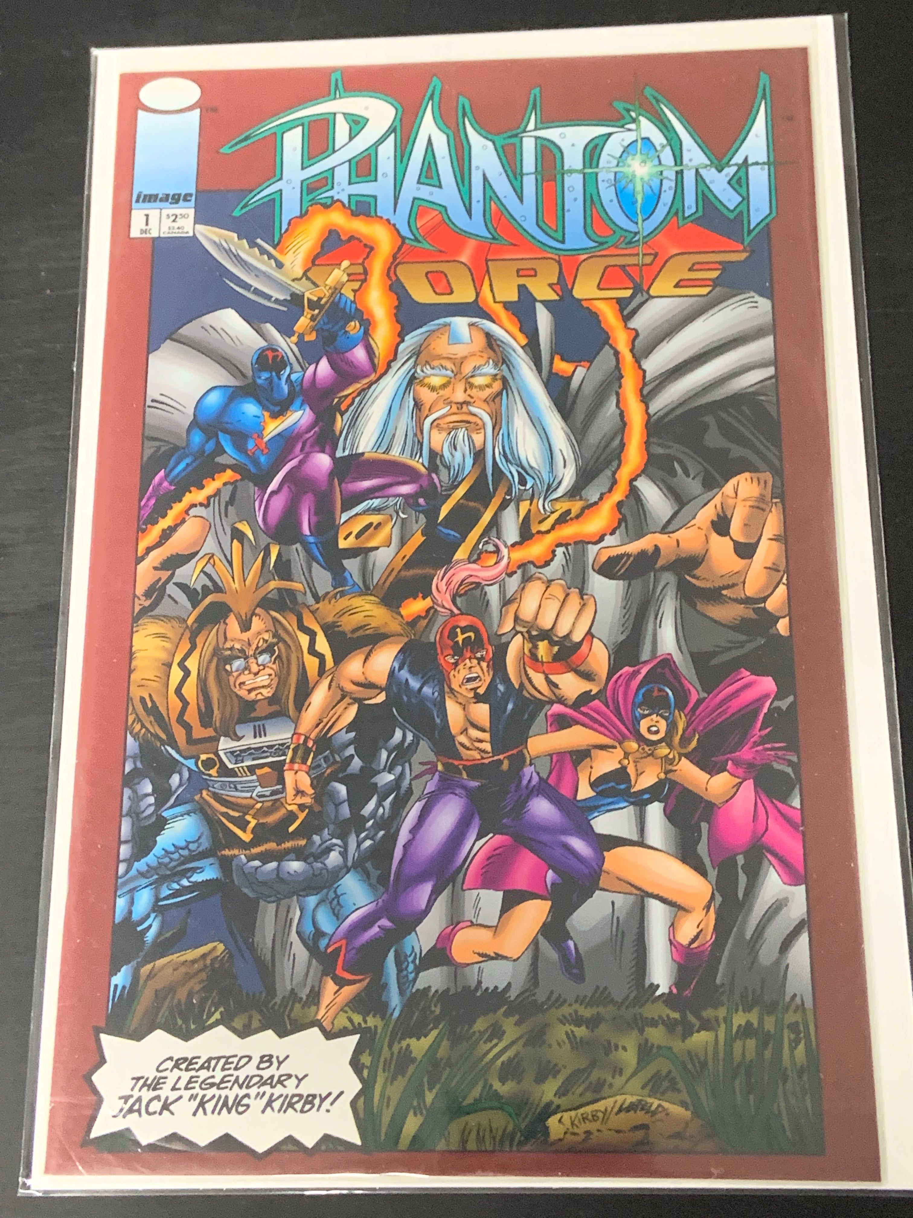 Phantom Force 1 Image 1993 Sealed in Polybag, Jack Kirby
