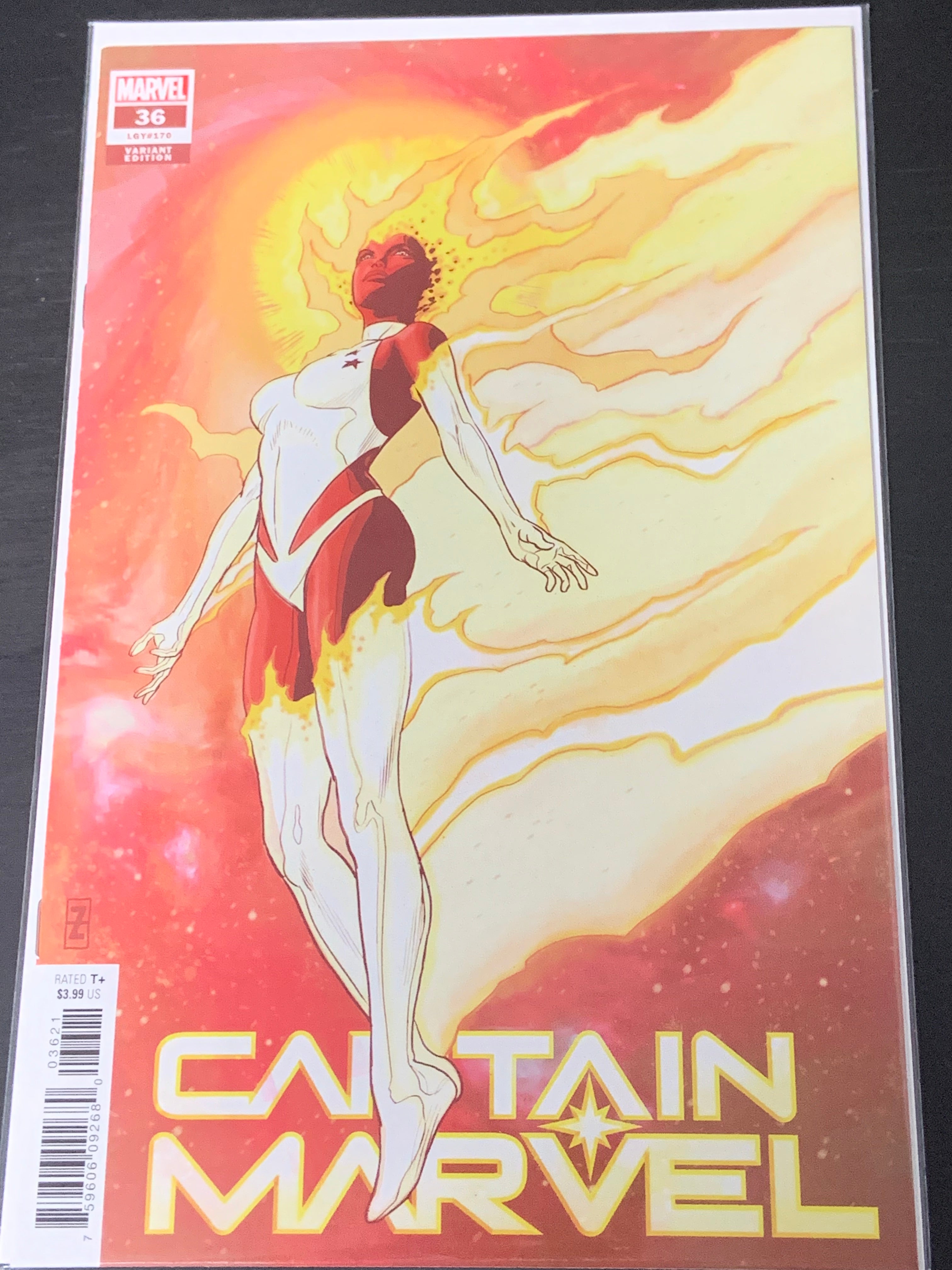 Captain Marvel 36 Marvel 2022 Spoiler Variant