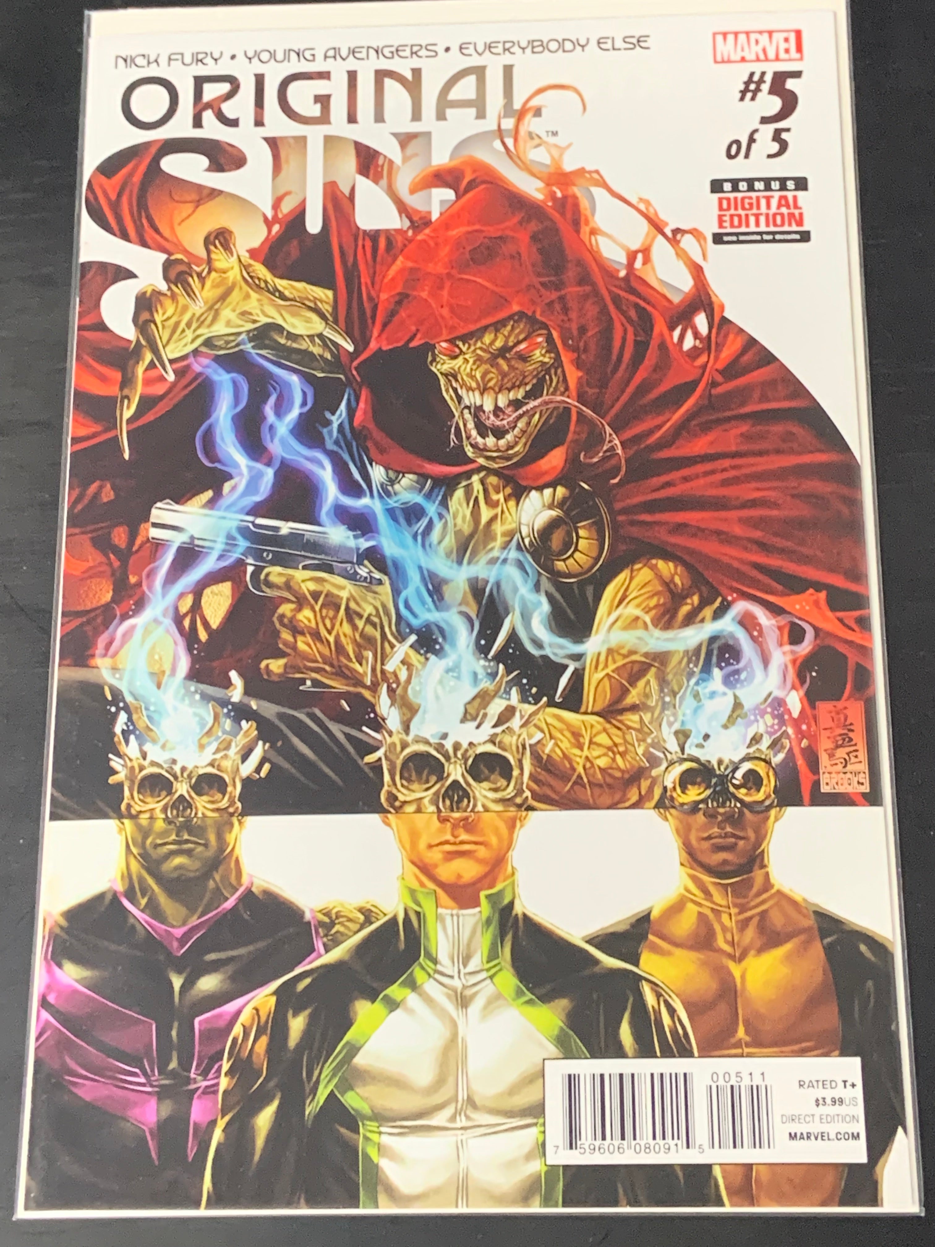 Original Sins 5 Marvel 2014 Mark Brooks Cover