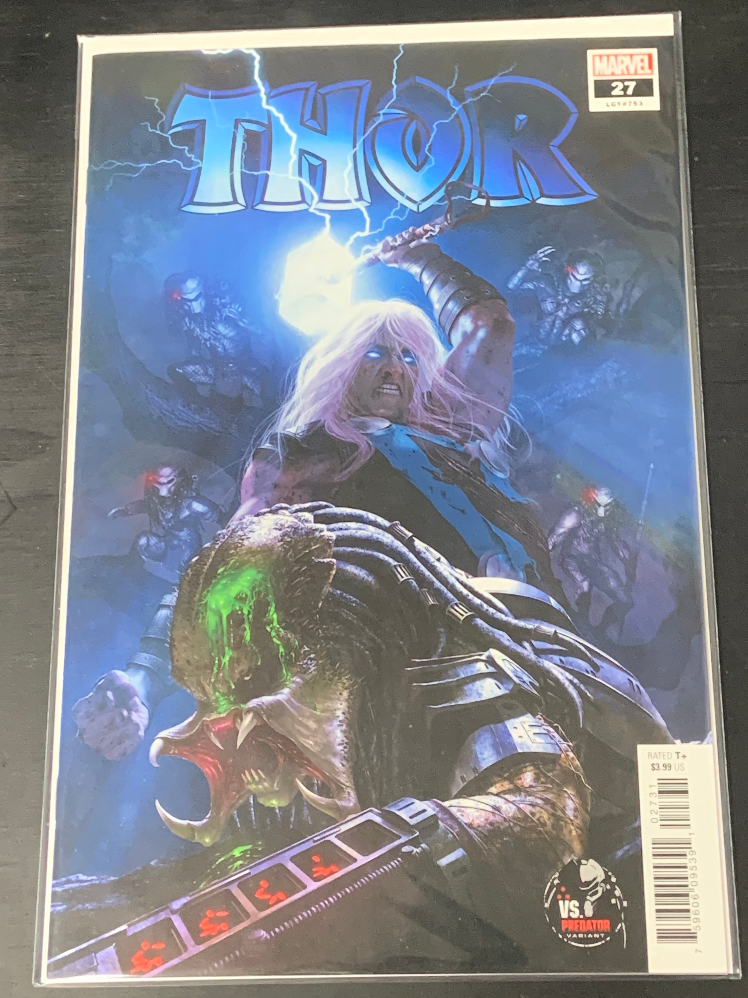 Thor 27 Marvel 2022 Rahzzah Predator Variant