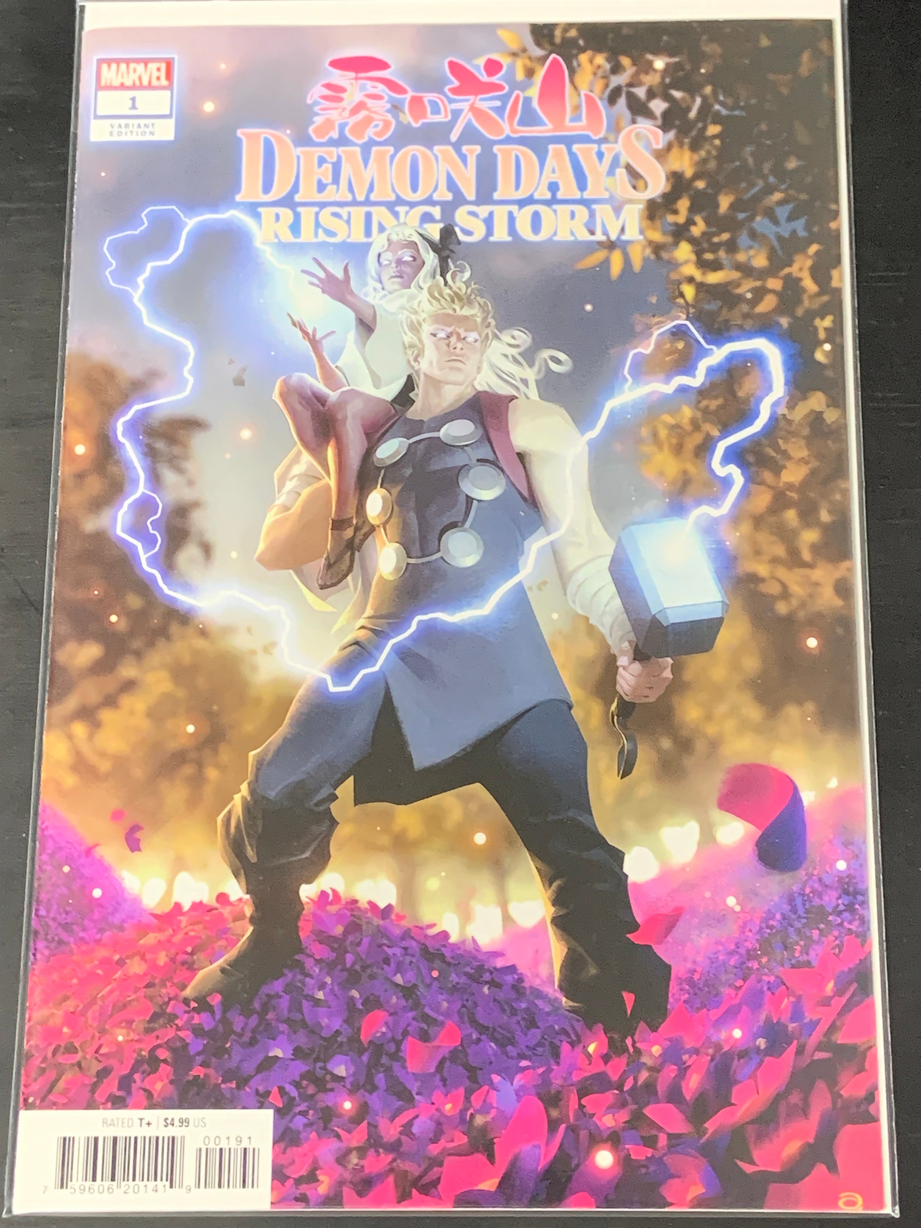 Demon Days Rising Storm 1 Marvel Alex Garner Variant
