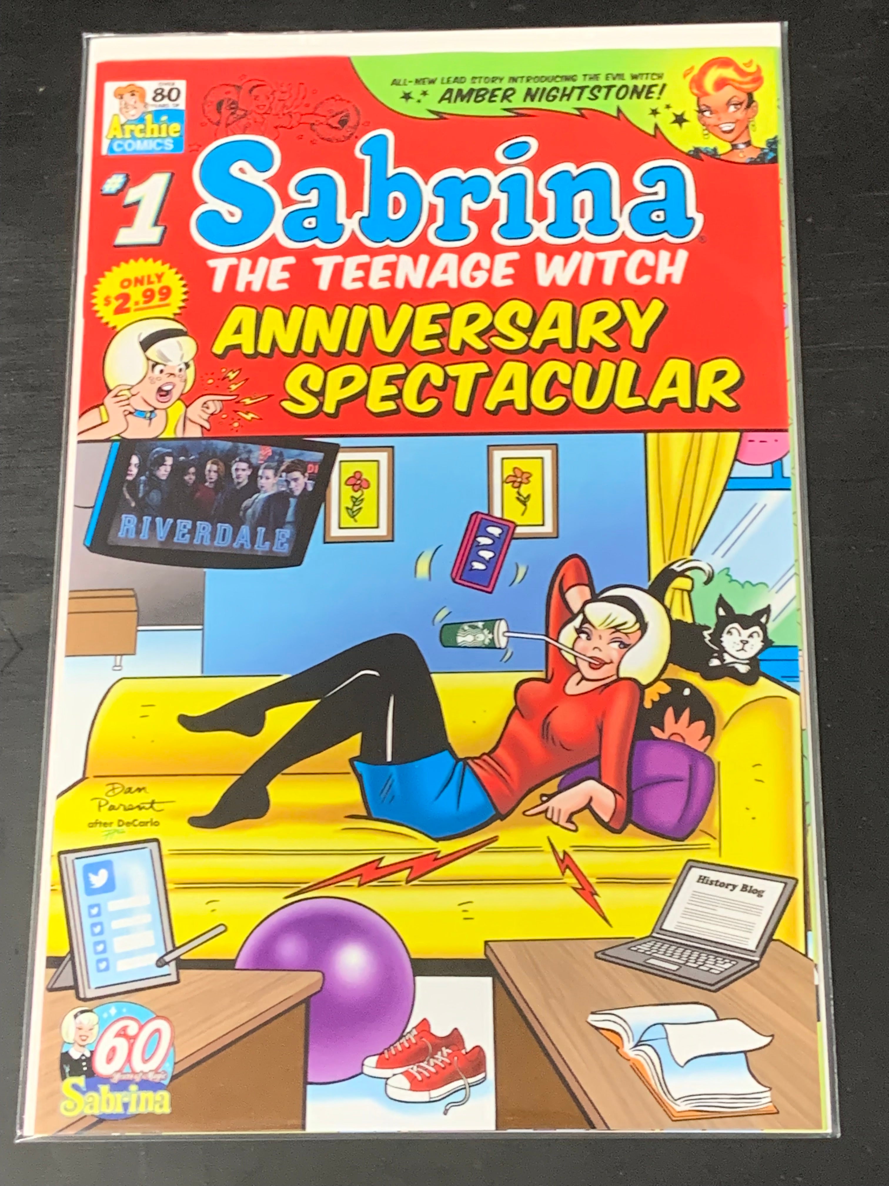 Sabrina Anniversary Special 1 Archie 2022 1st App of Amber Nightstone