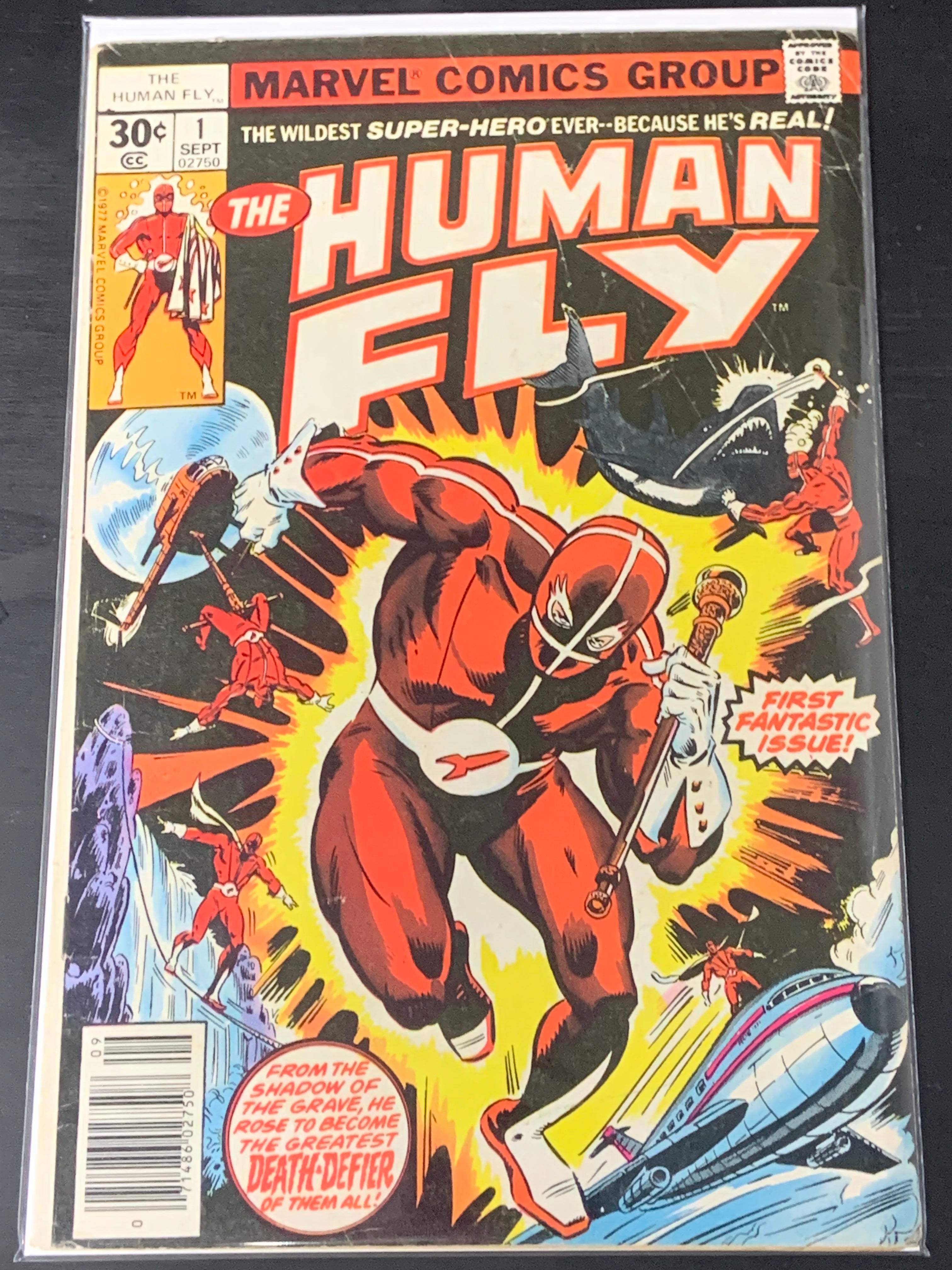 The Human Fly 1 Marvel 1977 Origin and 1st App of the Human Fly