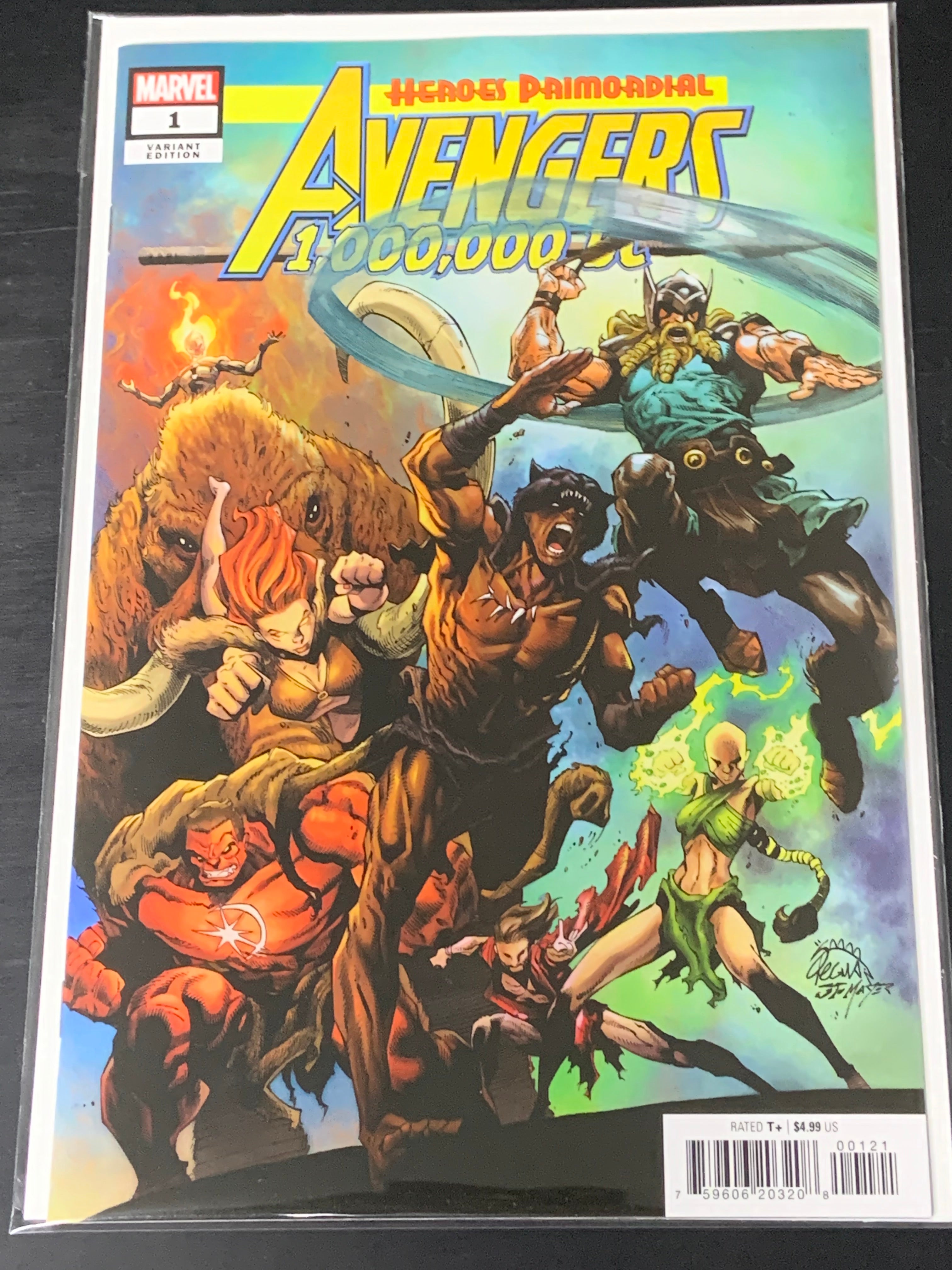 Avengers 1,000,000 BC 1 Marvel 2022 Ryan Stegman Homage Variant