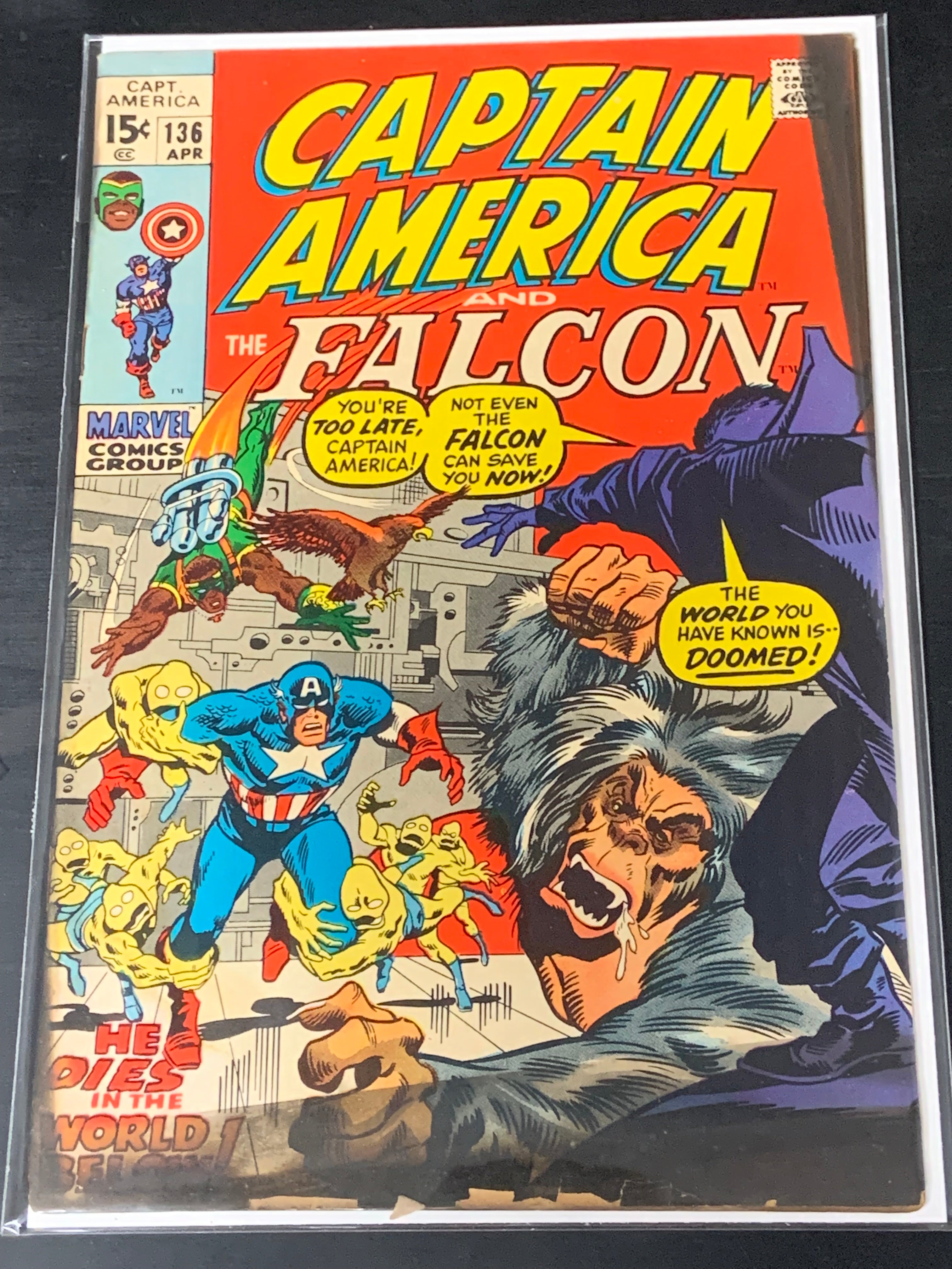 Captain America 136 Marvel 1971