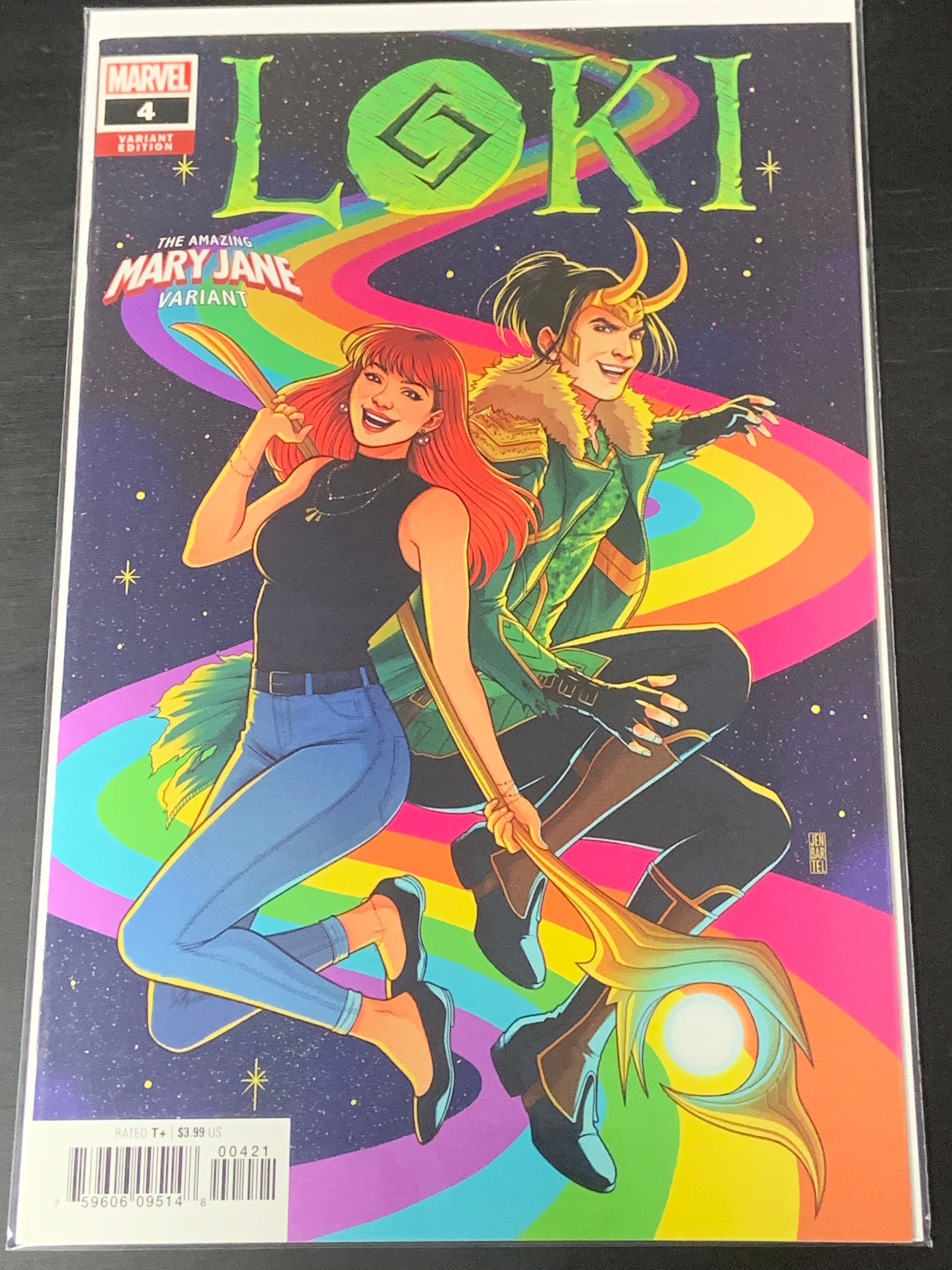 Loki 4 Marvel 2019 Jen Bartel Amazing Mary Jane Variant