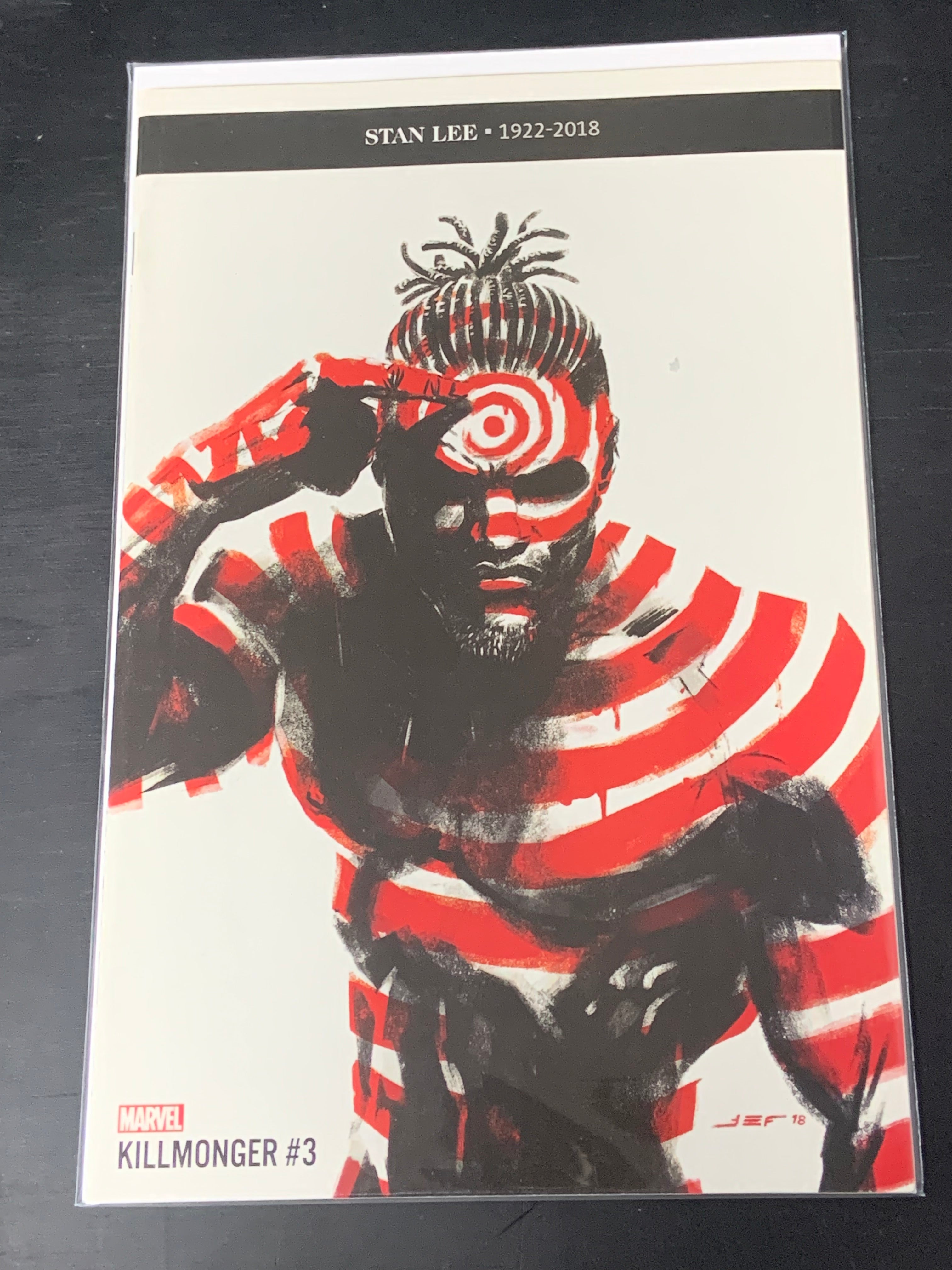 Killmonger 3 Marvel 2018 Stan Lee Tribute