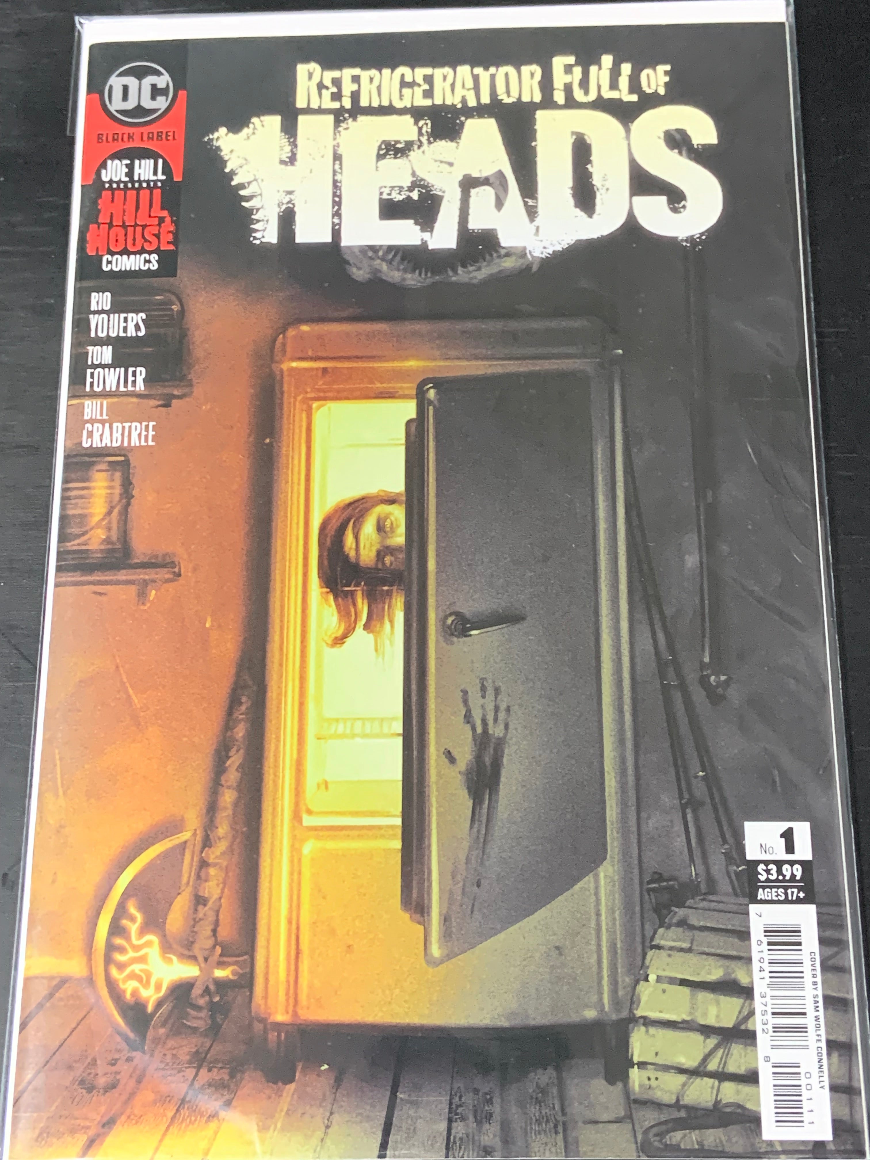 Refrigerator Full of Heads 1 DC Black Label 2021 Joe Hill