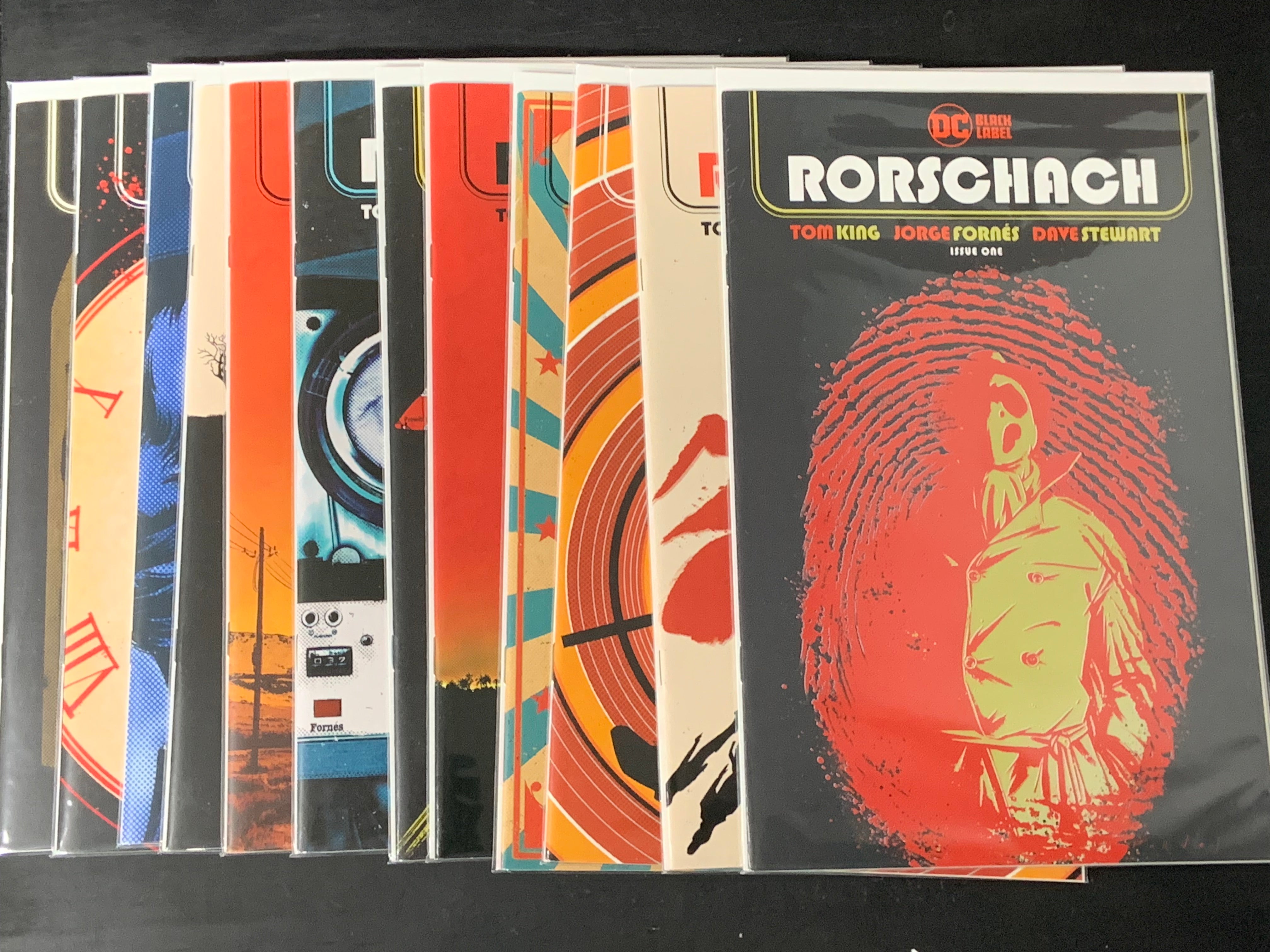 Rorschach 1-12 DC Black Label 2020 Set of 12