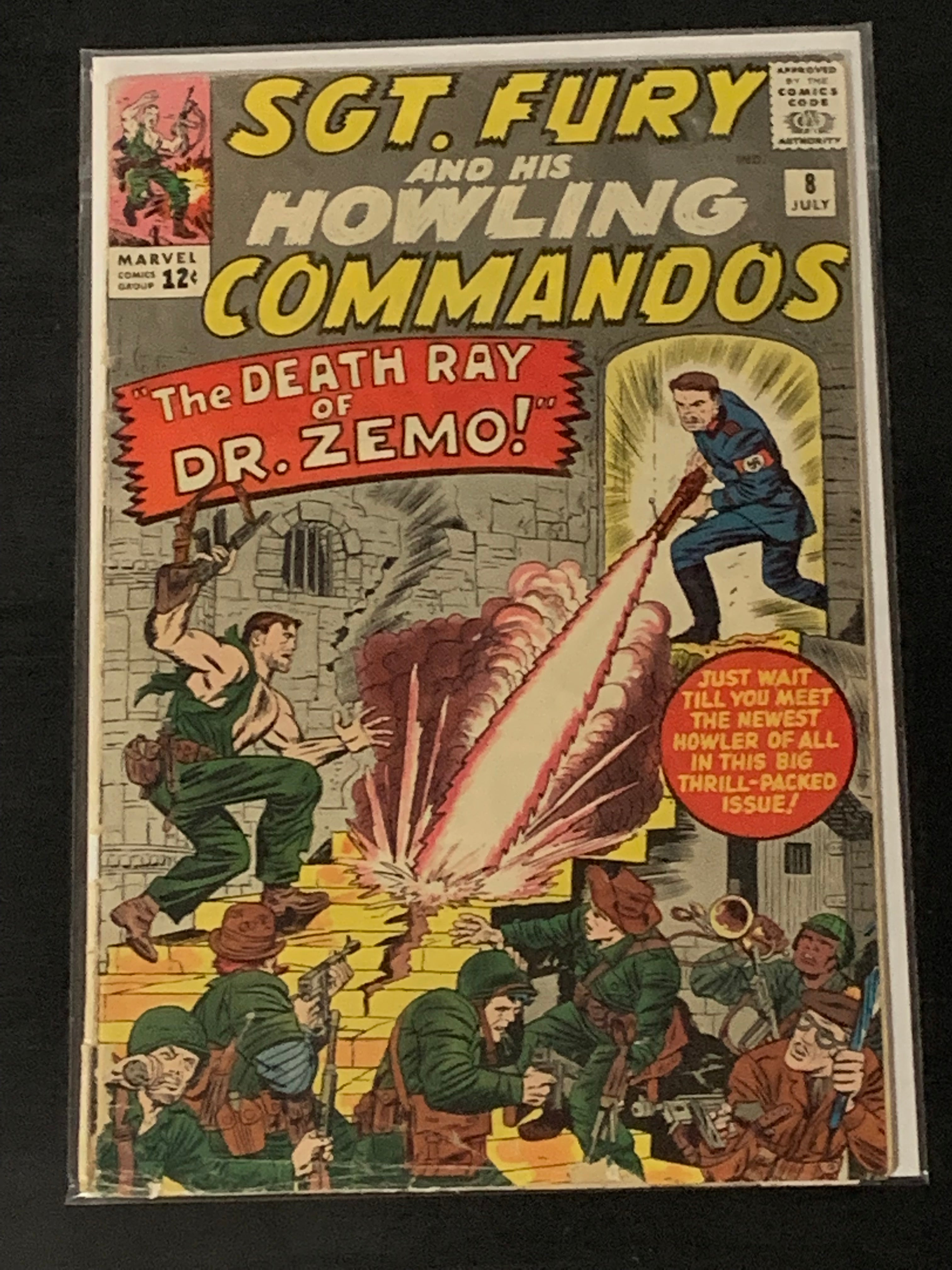 Sgt. Fury and his Howling Commandos 8 1964 1st Baron Zemo!