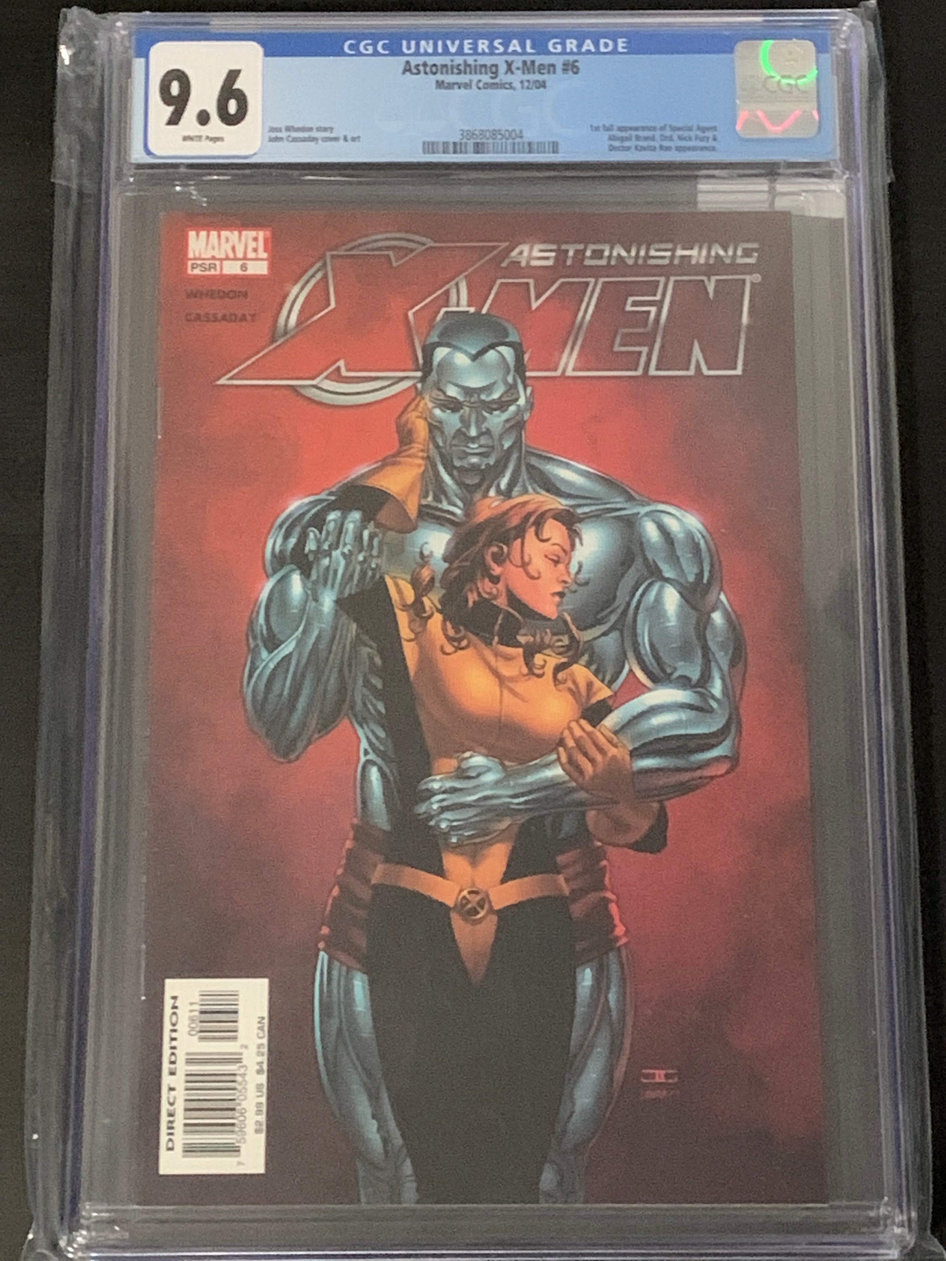 Astonishing X-Men 6 CGC 9.6 1st app of Abigail Brand!
