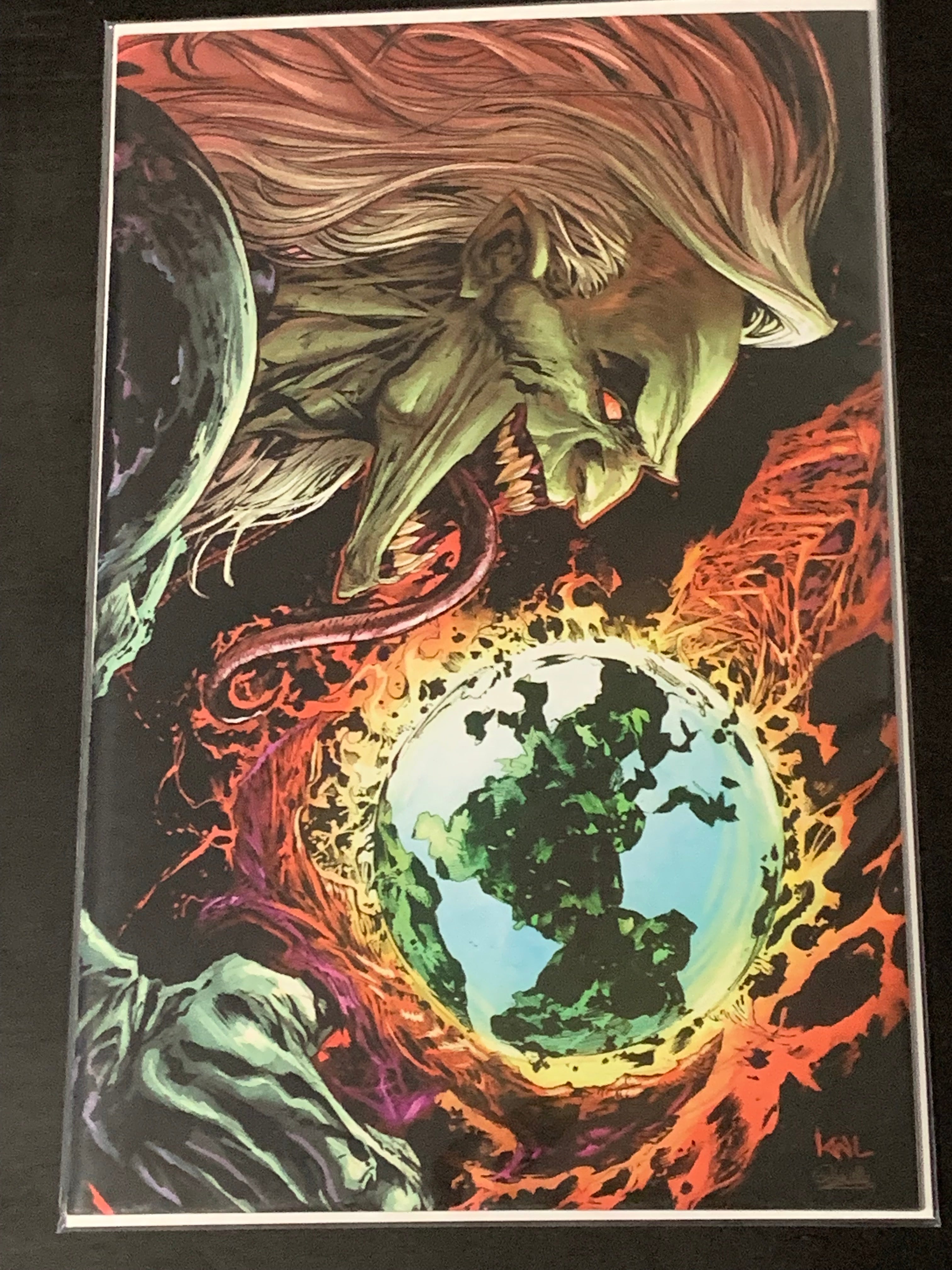 Web of Venom : Empyre's End 1 Ken Lashley Exclusive Virgin!