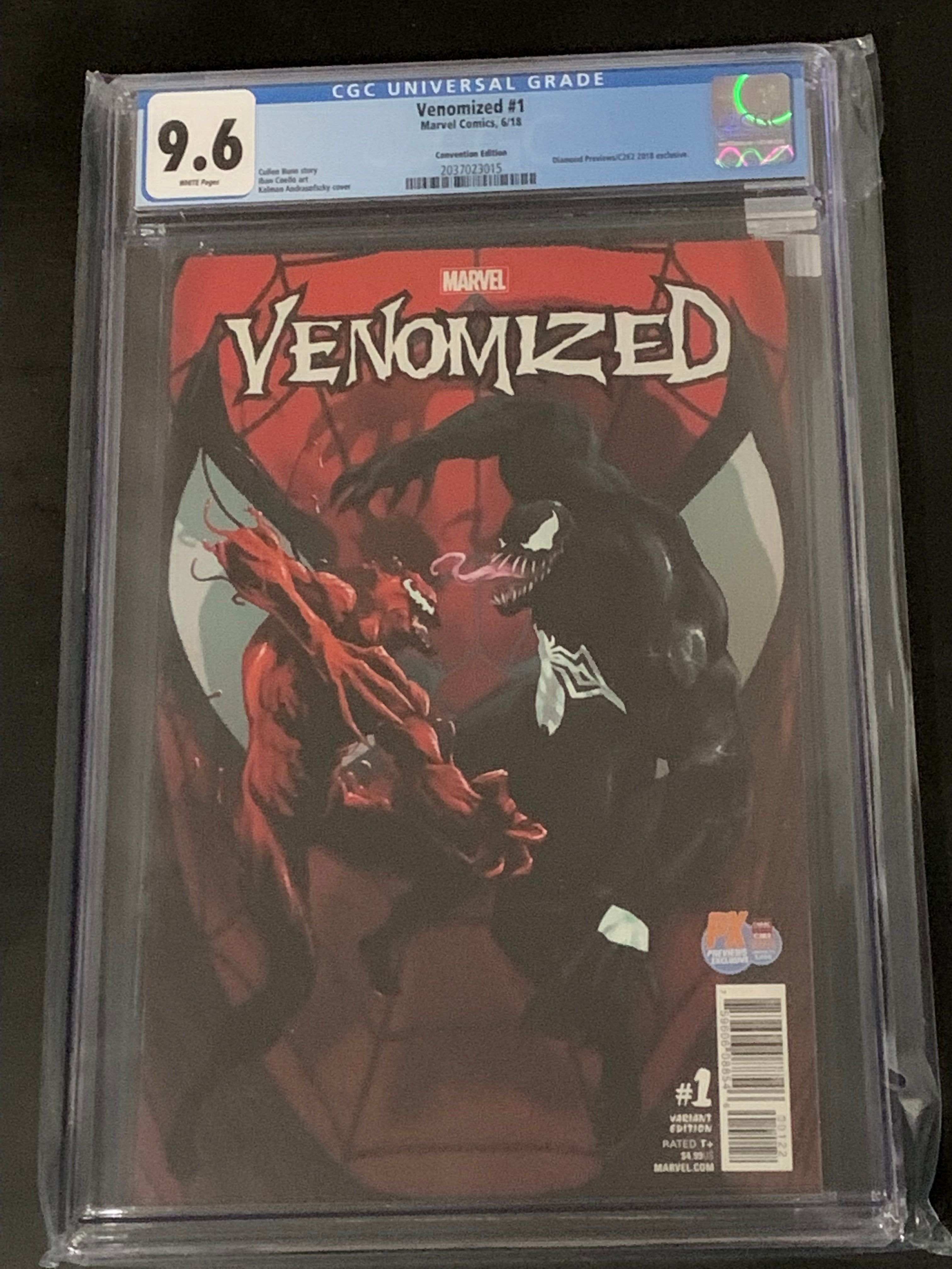 Venomized 1 CGC 9.6 C2E2 Convention Edition Variant
