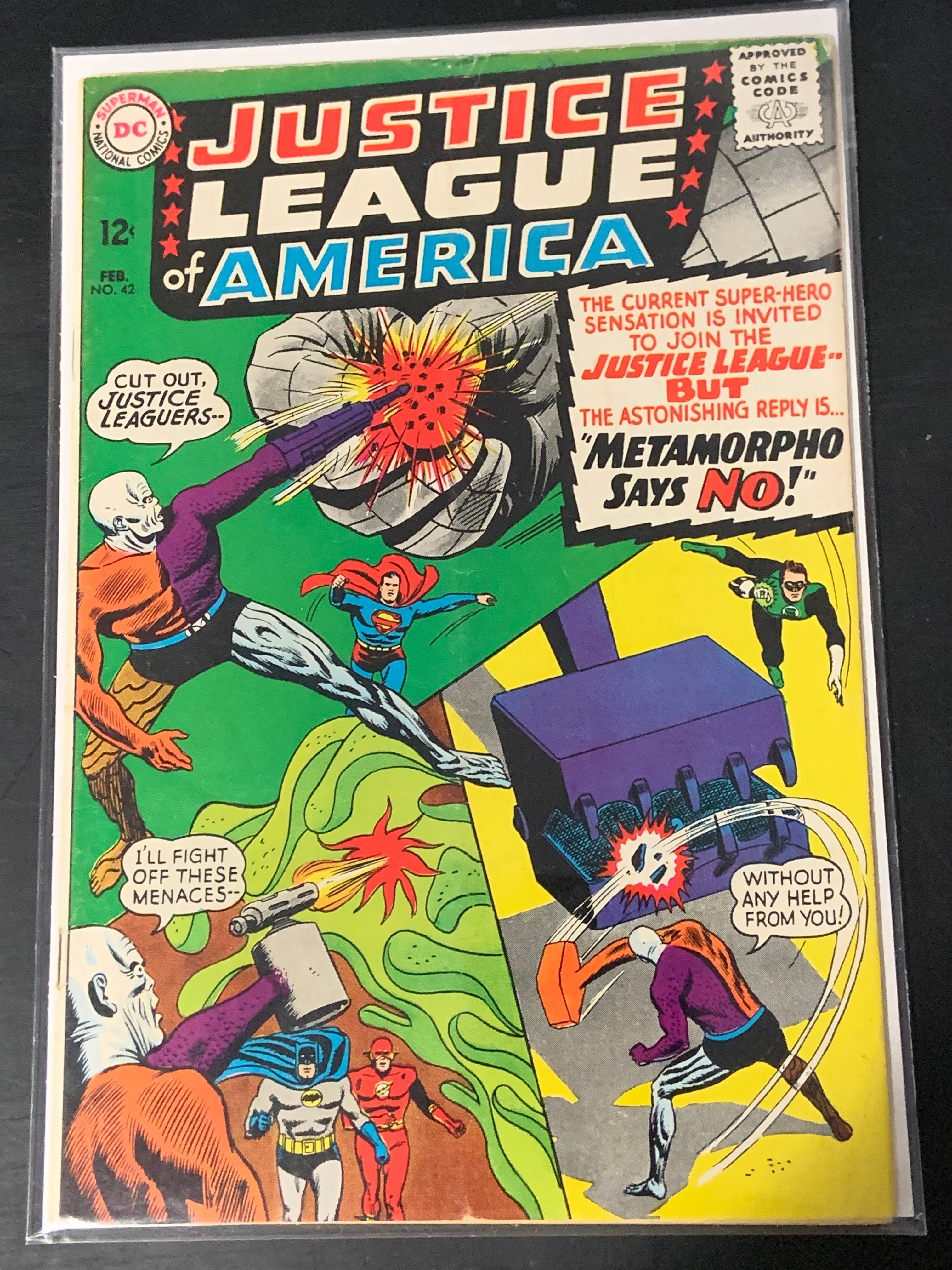 Justice League of America 42 DC 1966 Silver Age Classic!